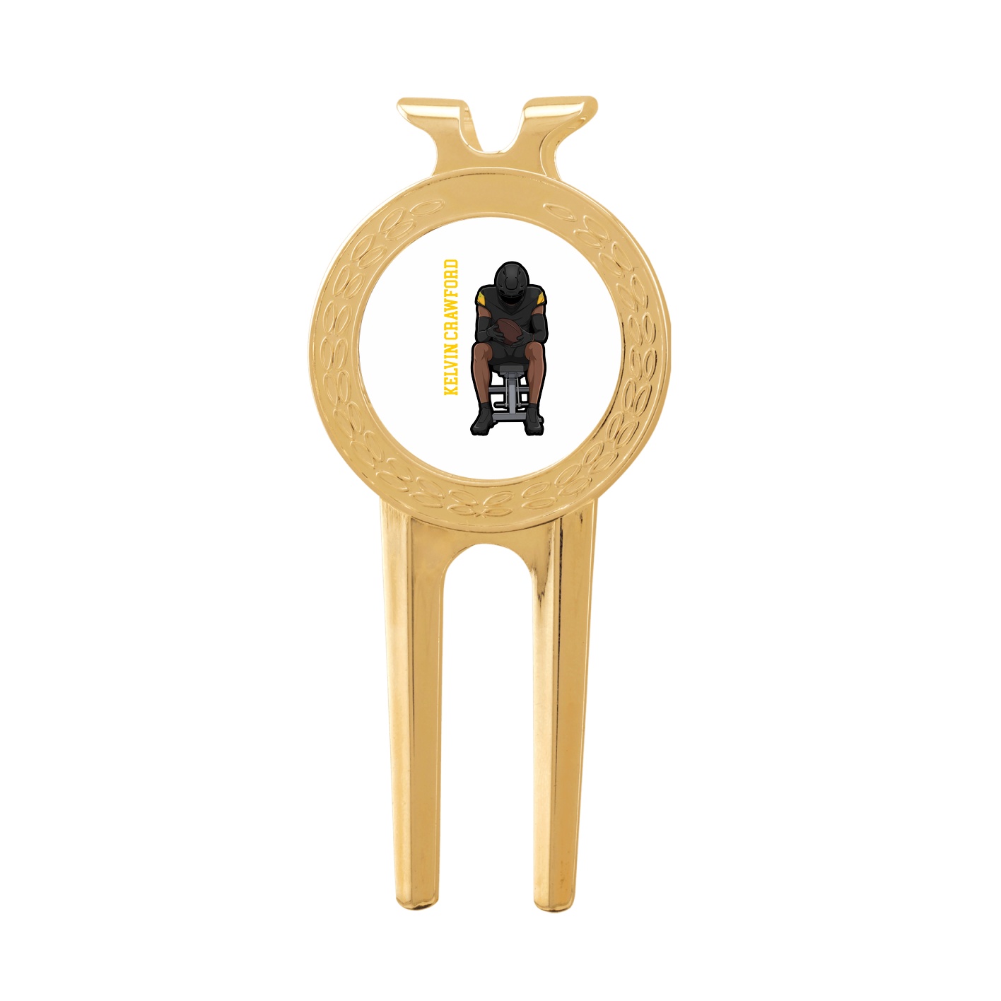 Divot Tool with Ball Marker — Name Vertical in Classic