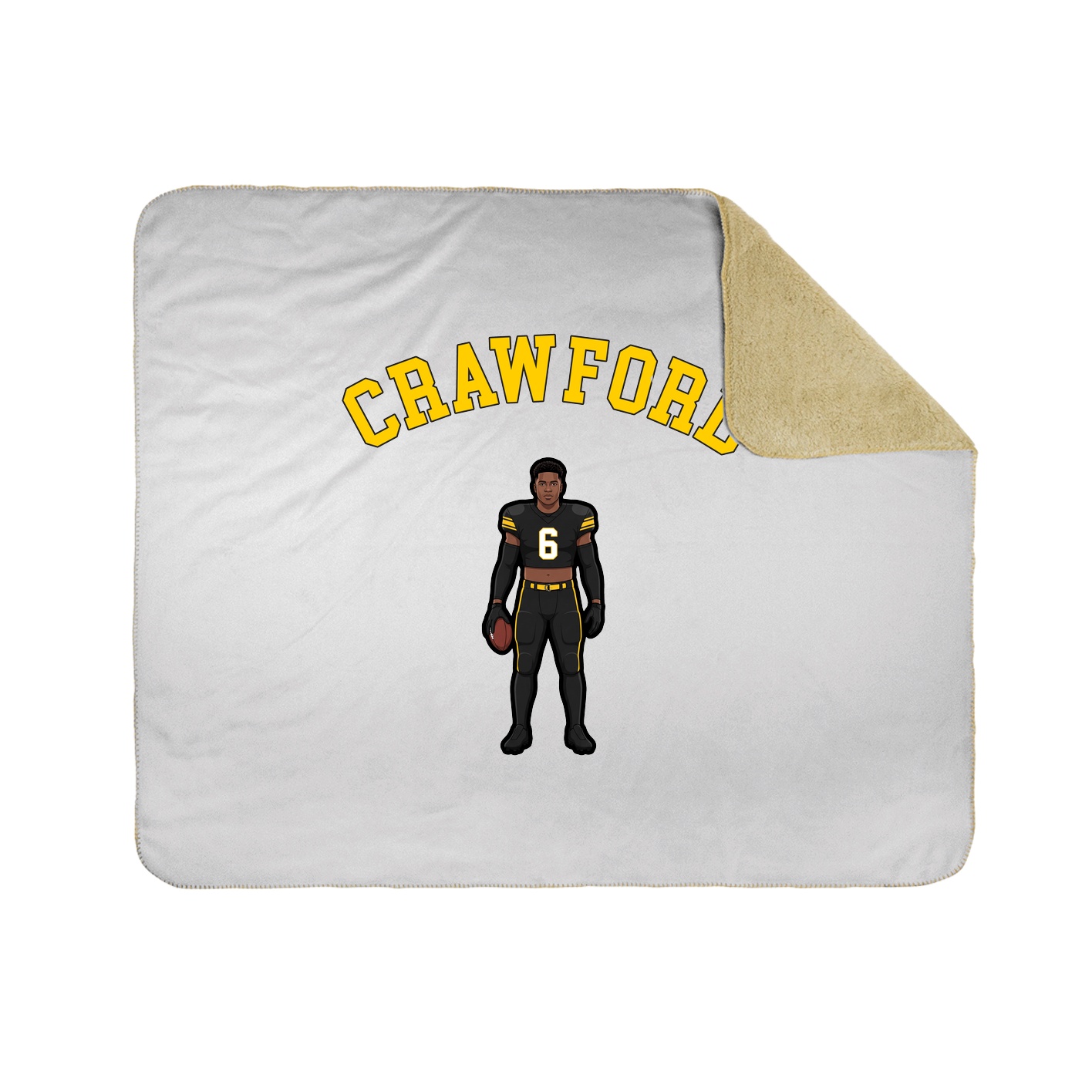 Throw Blanket — Shirsey Arch in White