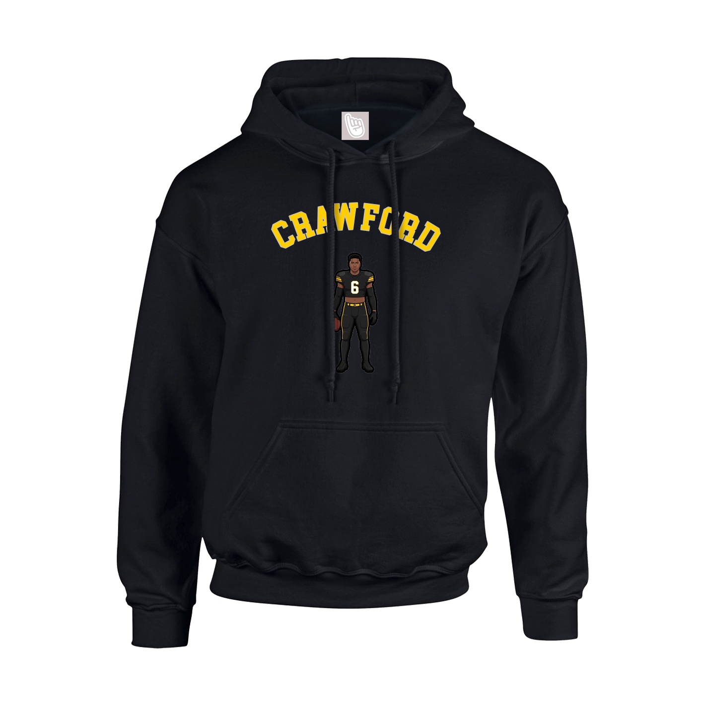 Hoodie — Shirsey Arch in Black