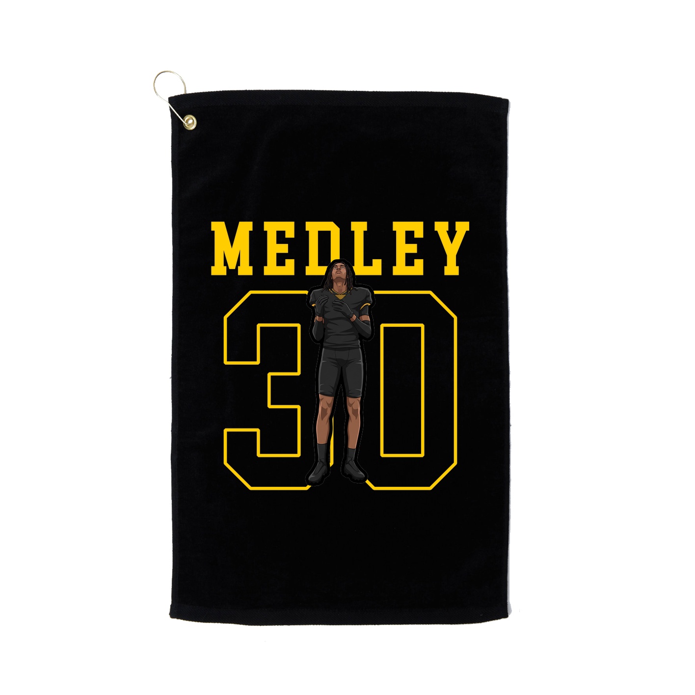 Golf Towel — Shirsey in Black