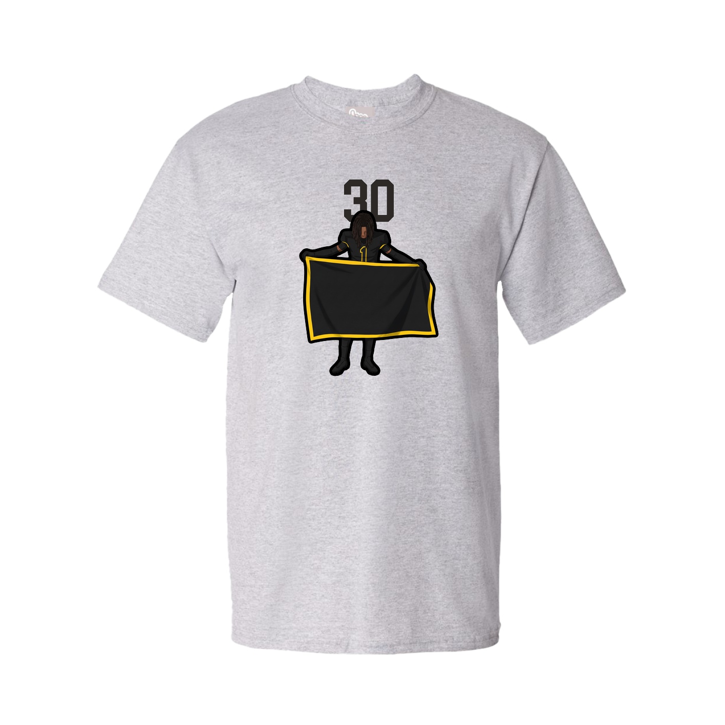 Tee — Number Top in Grey