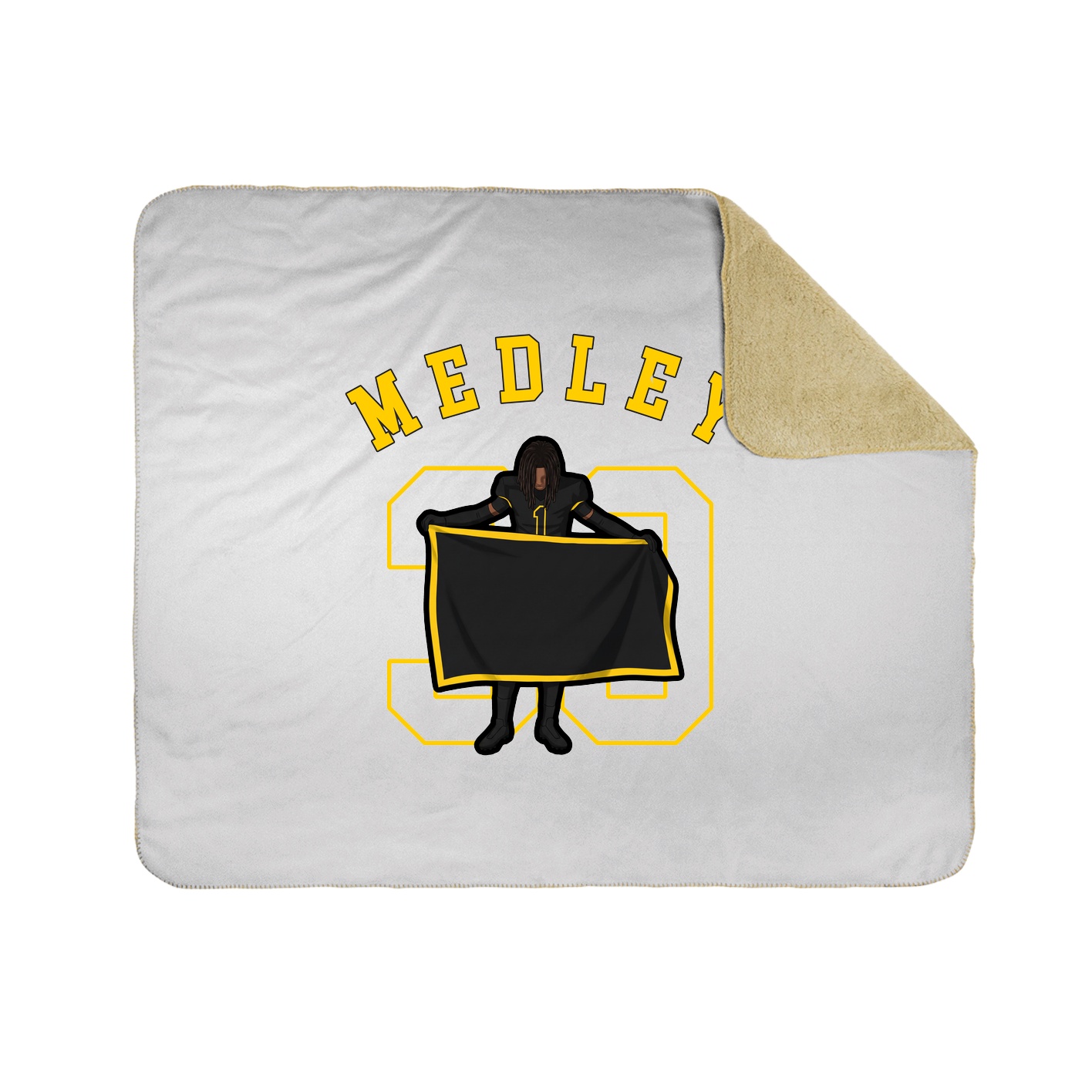 Throw Blanket — Shirsey Arch in White