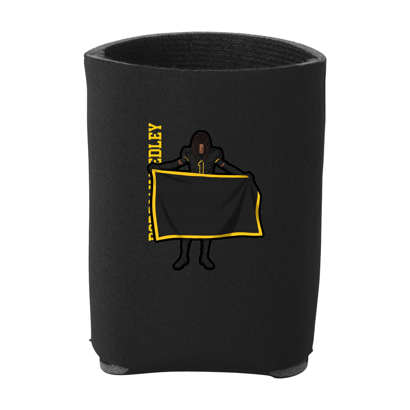 Can Holder — Name Vertical in Black