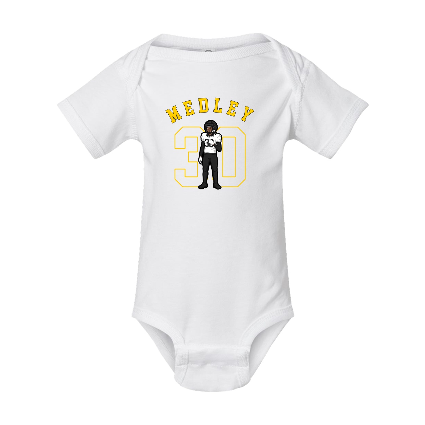 Baby Onesie — Shirsey Arch in White
