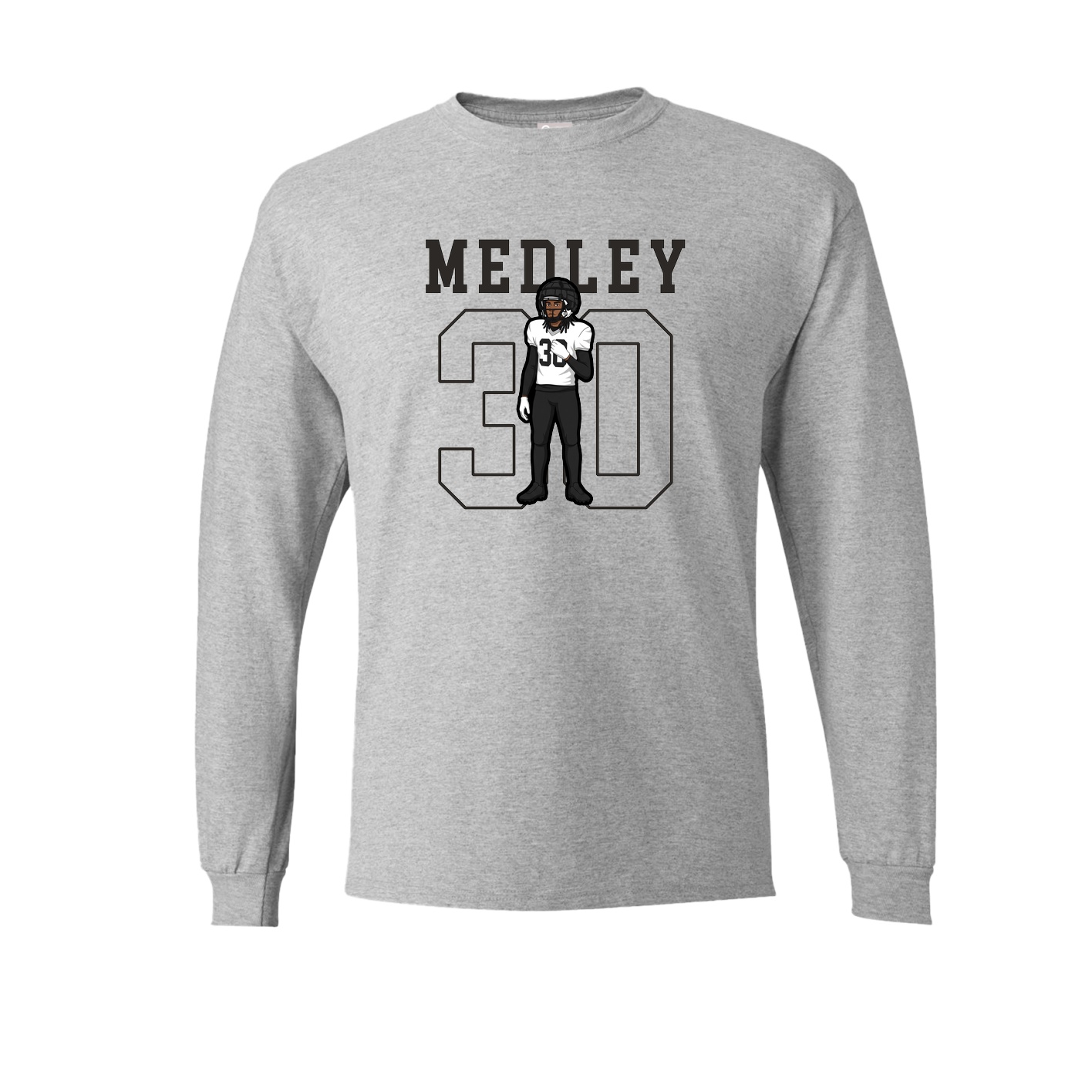 Long Sleeve Tee — Shirsey in Grey