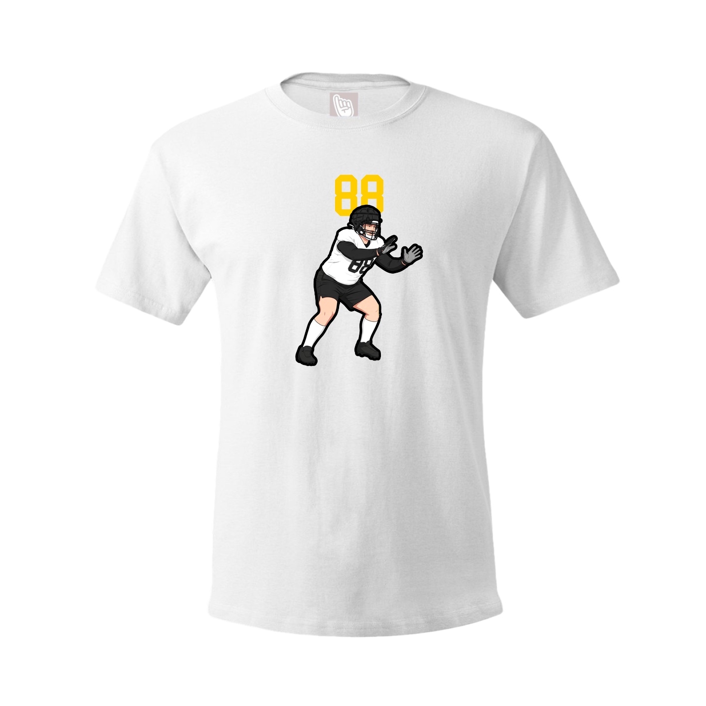 Tee — Number Top in White