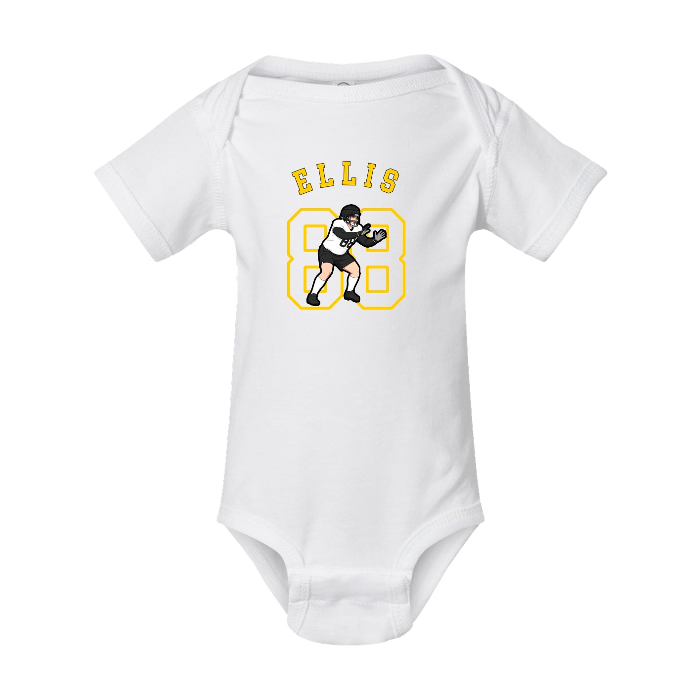 Baby Onesie — Shirsey Arch in White