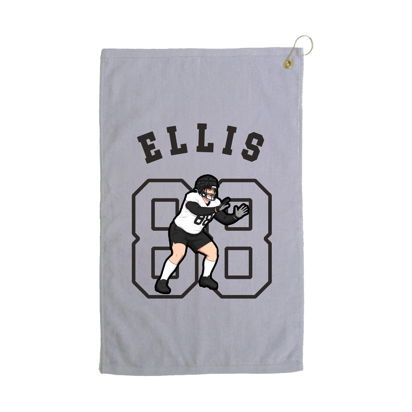 Golf Towel — Shirsey Arch in Grey