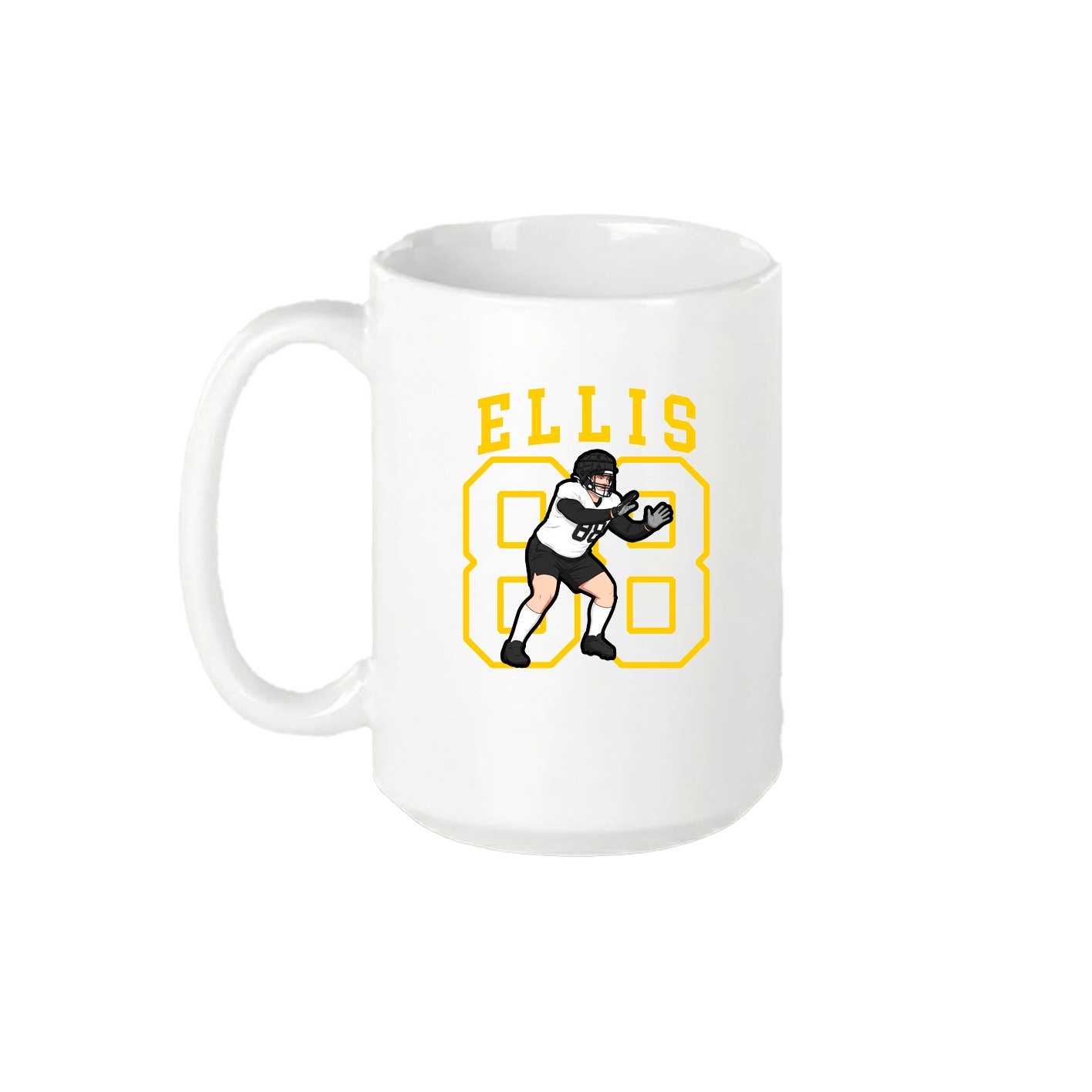 15oz Coffee Mug — Shirsey in White