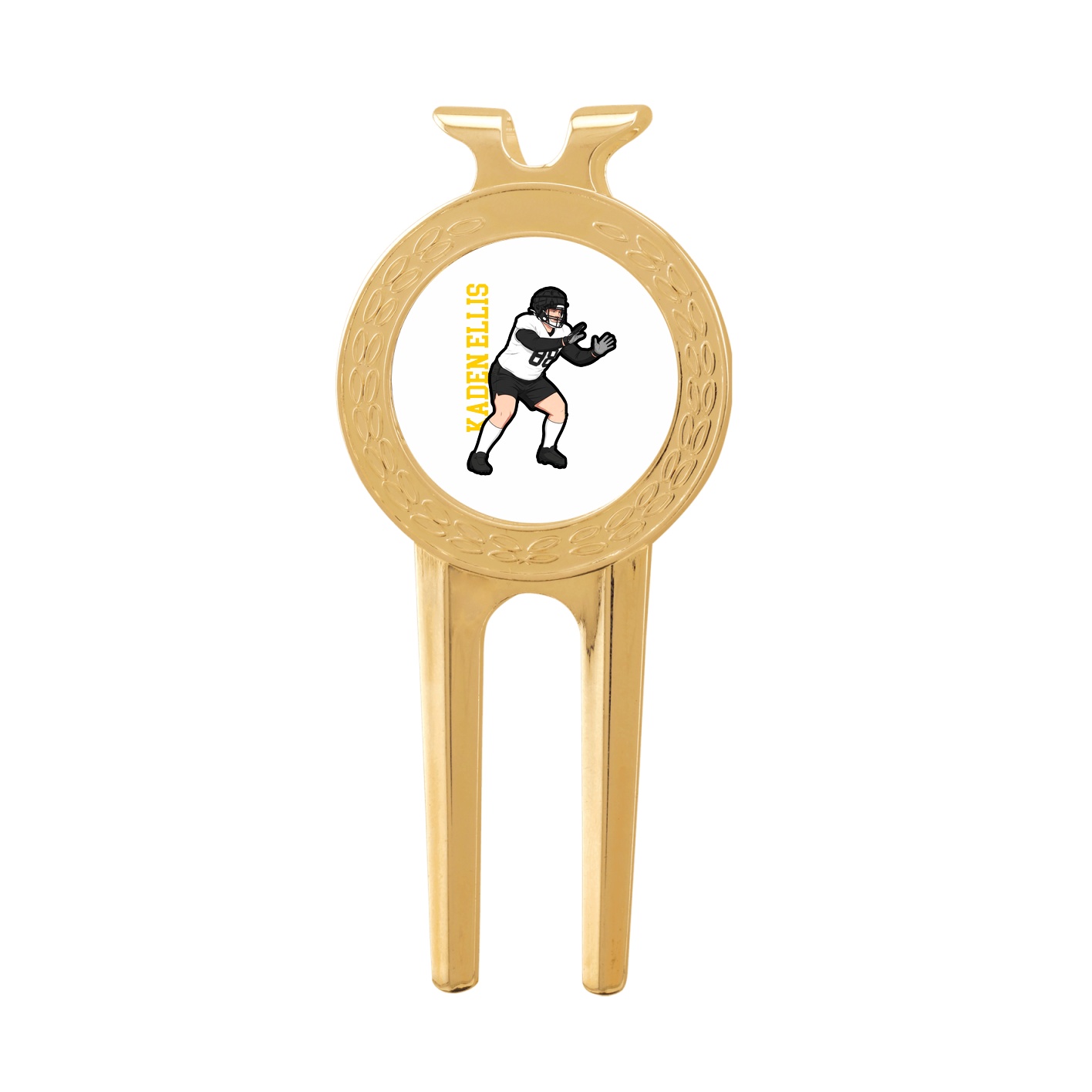 Divot Tool with Ball Marker — Name Vertical in Classic