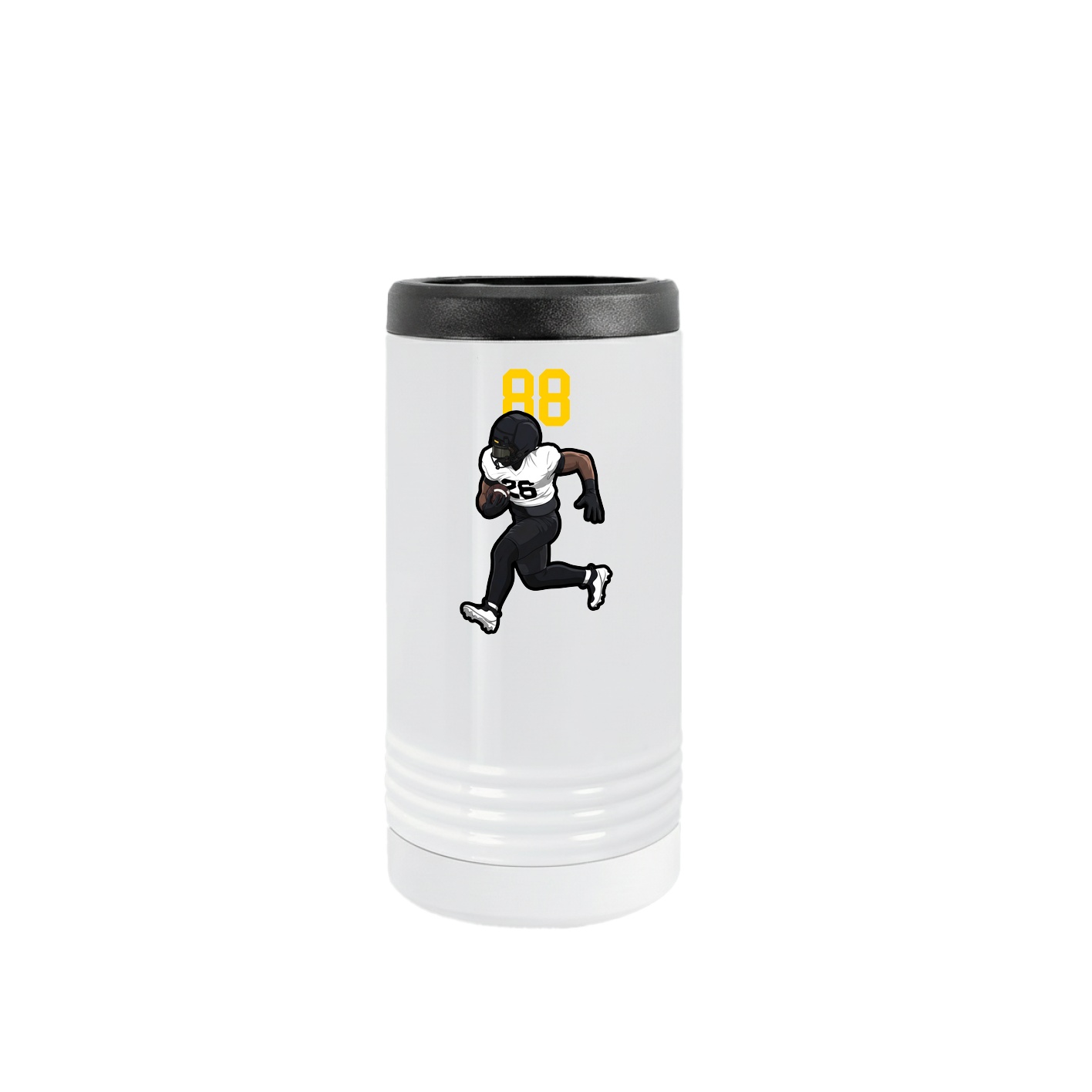 Slim Beverage Holder — Number Top in White