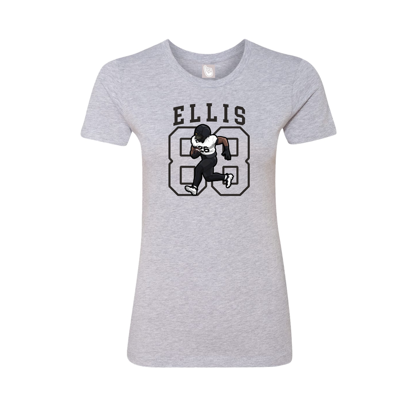 Fitted Women's Tee — Shirsey in Grey