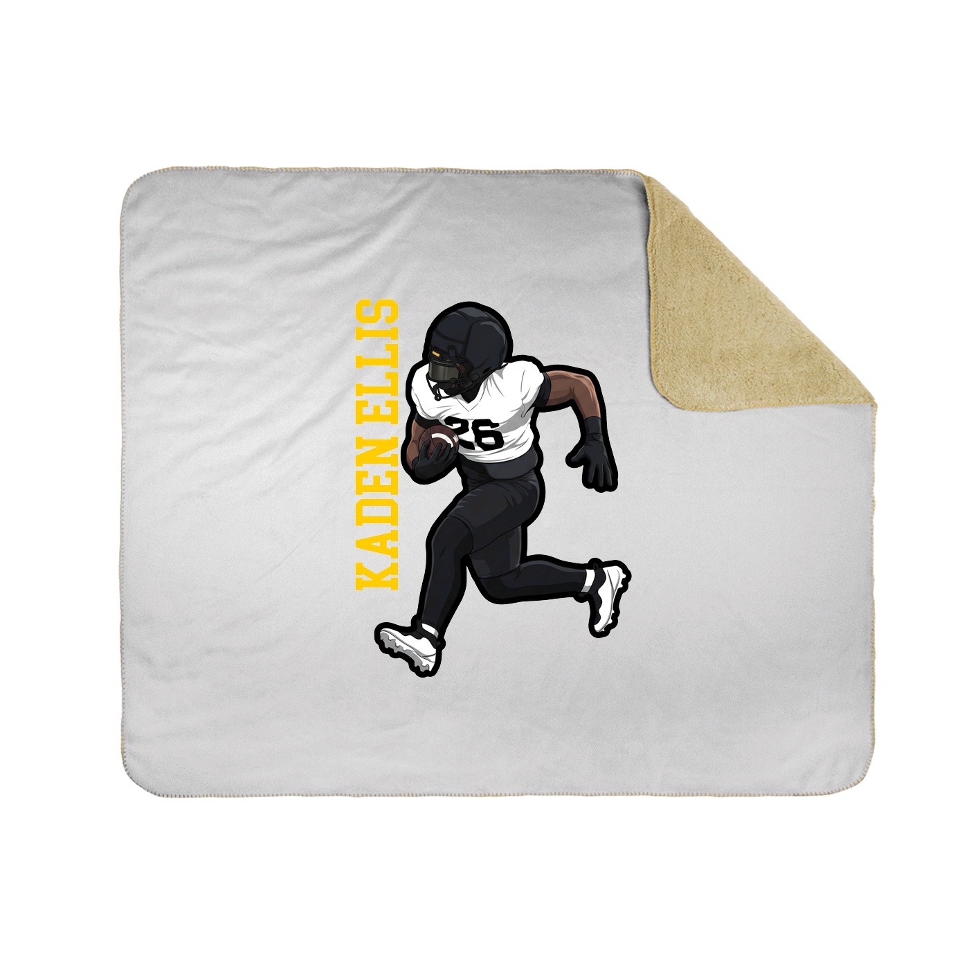 50x60 Sherpa Lined Throw Blanket
