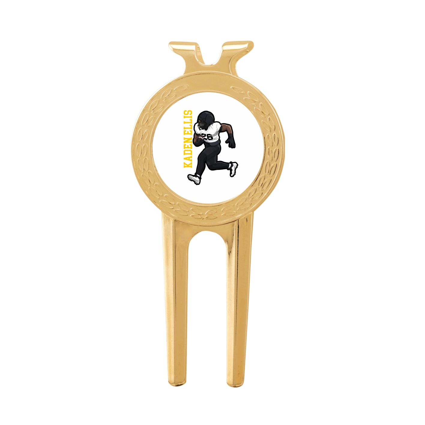 Divot Tool with Ball Marker — Name Vertical in Classic
