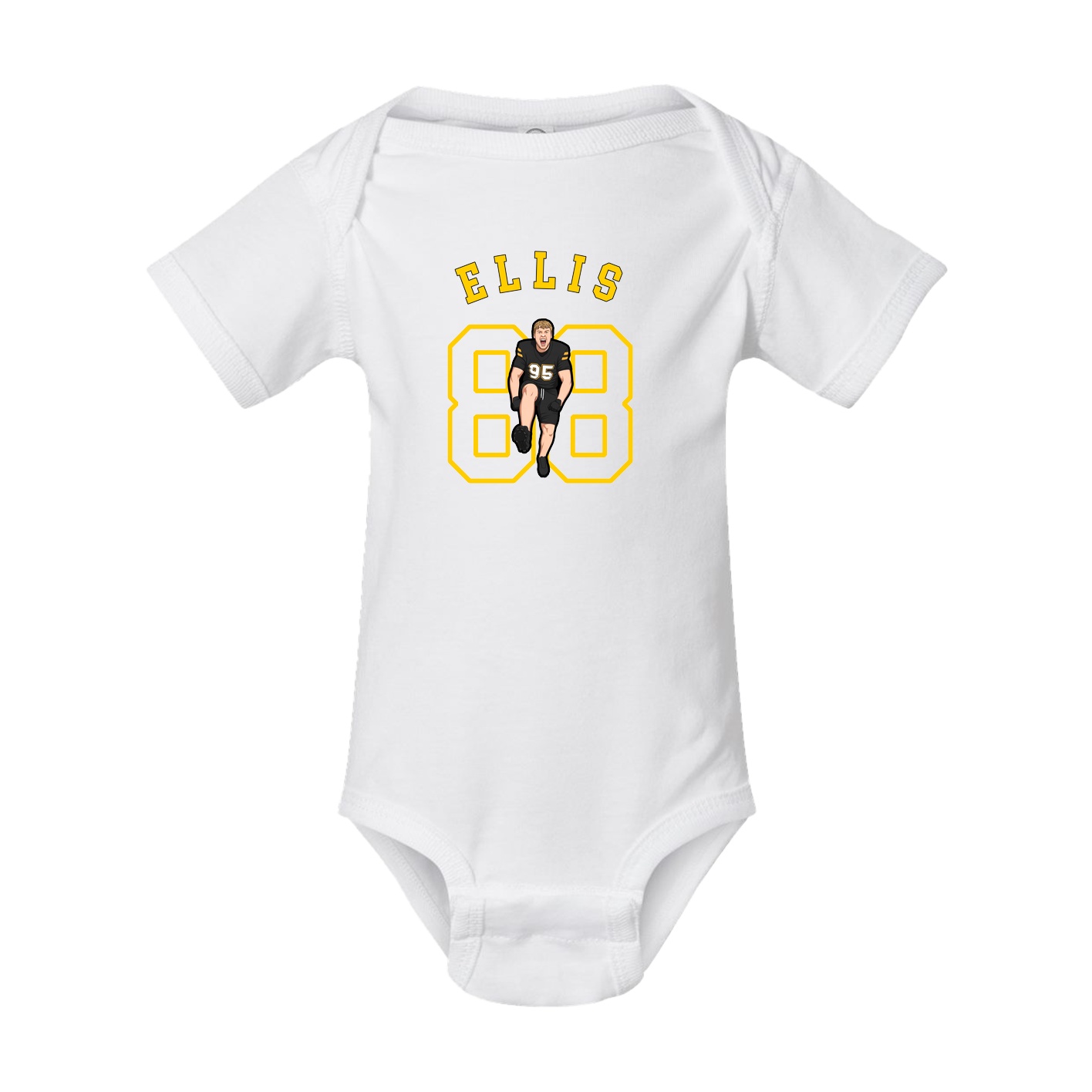 Baby Onesie — Shirsey Arch in White