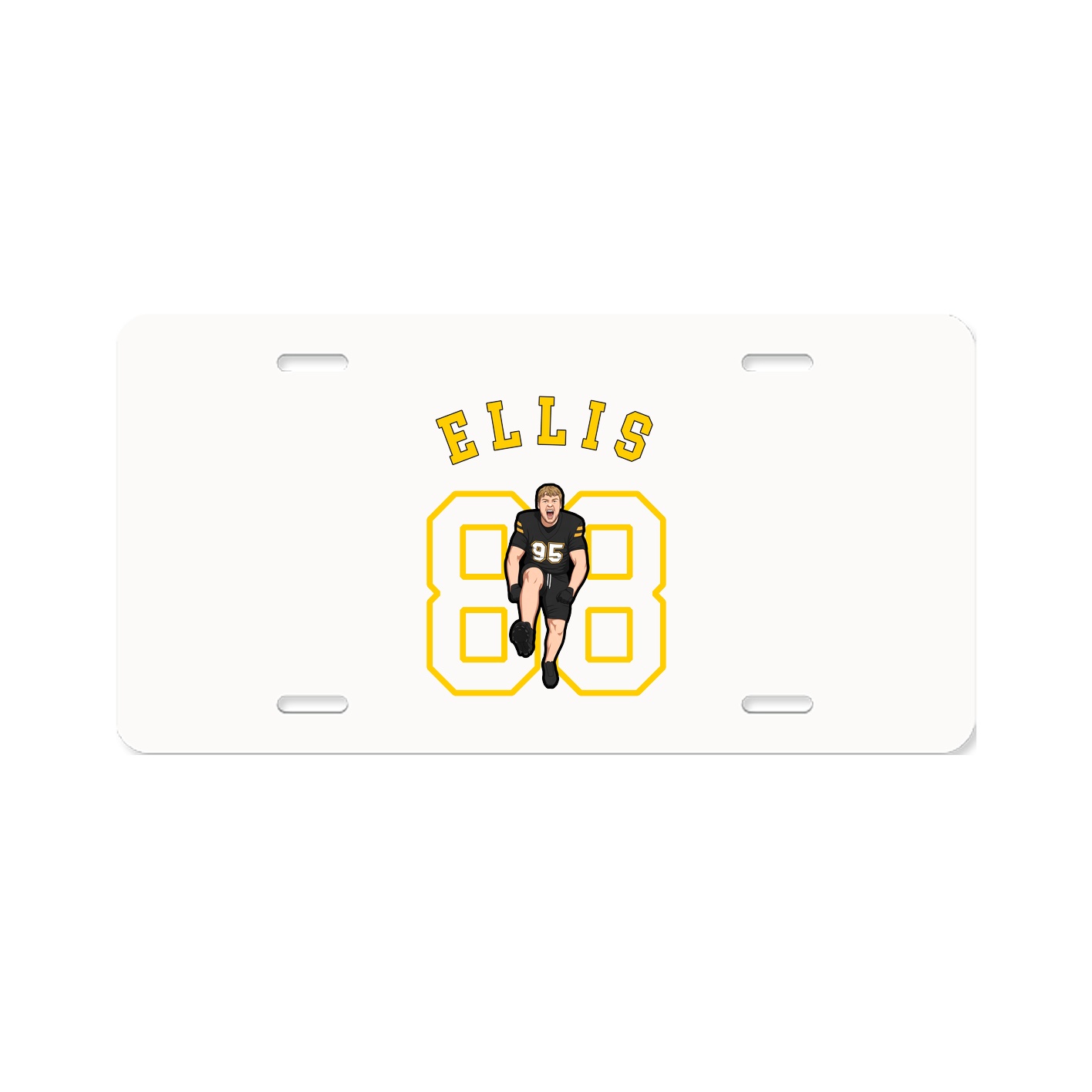 License Plate — Shirsey Arch in Classic