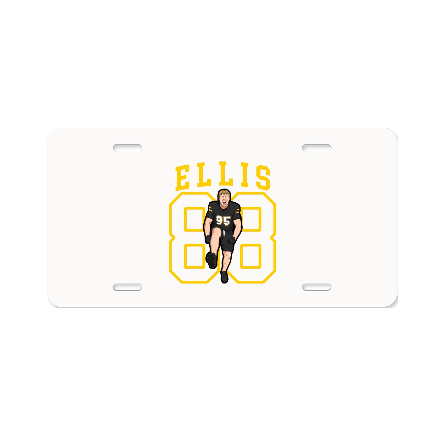 Aluminum License Plate