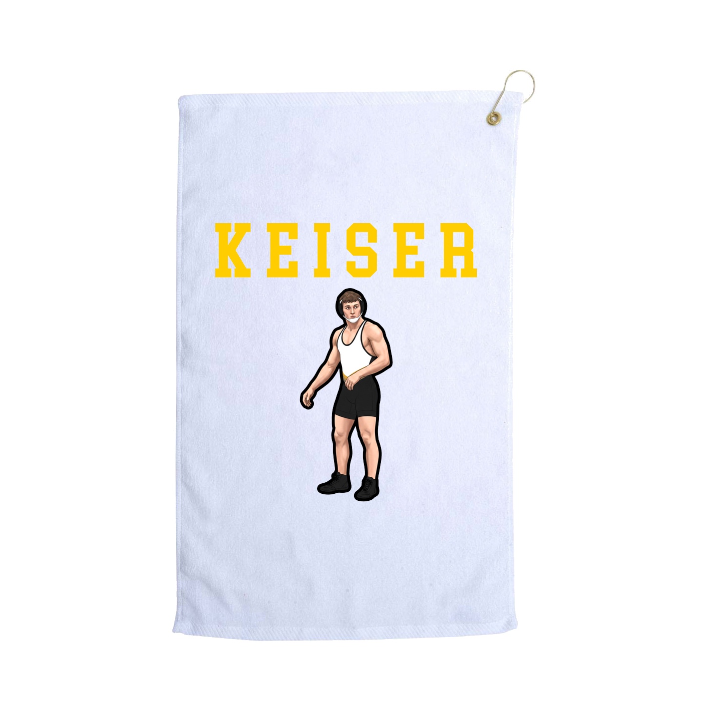 Golf Towel — Shirsey in White