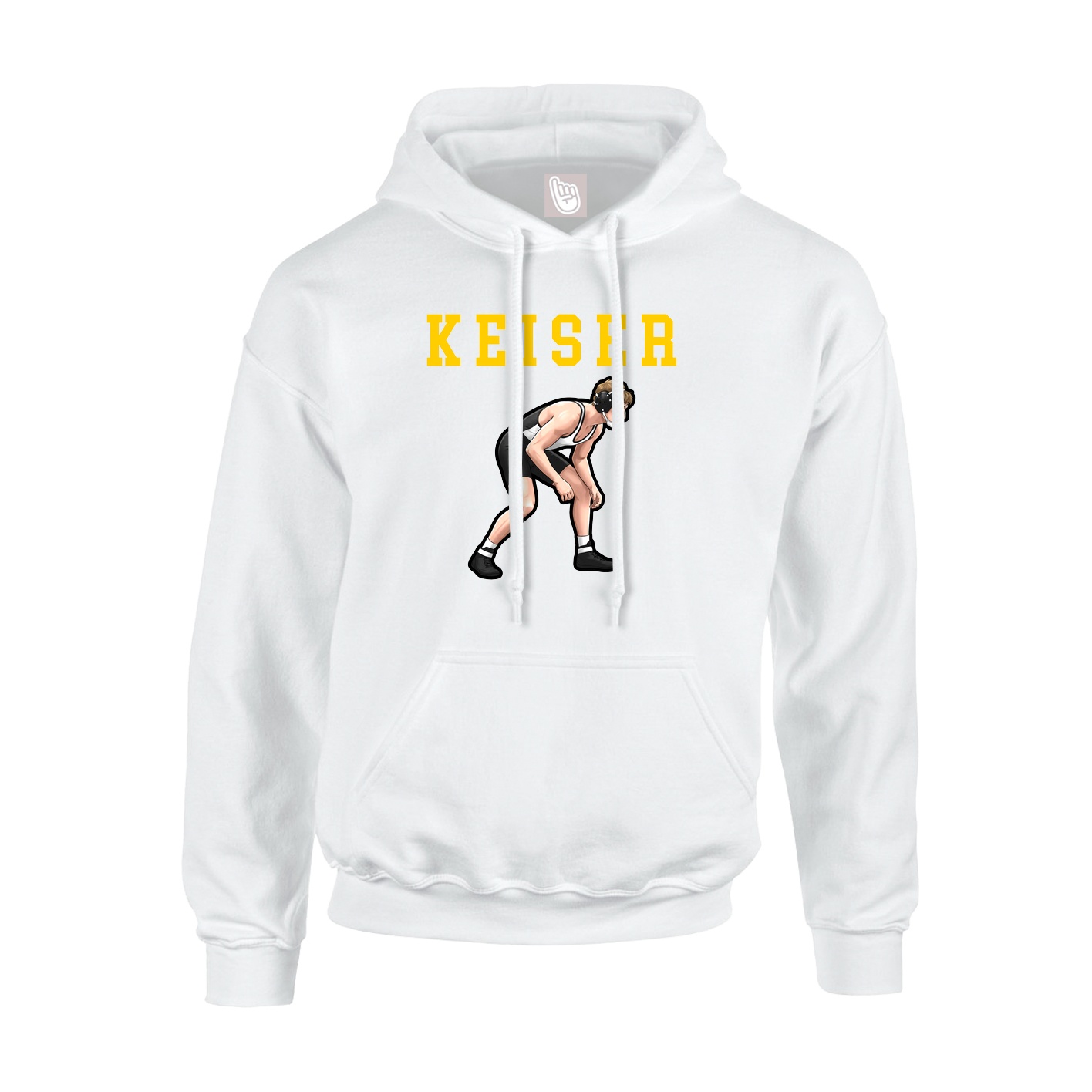 Hoodie — Shirsey in White