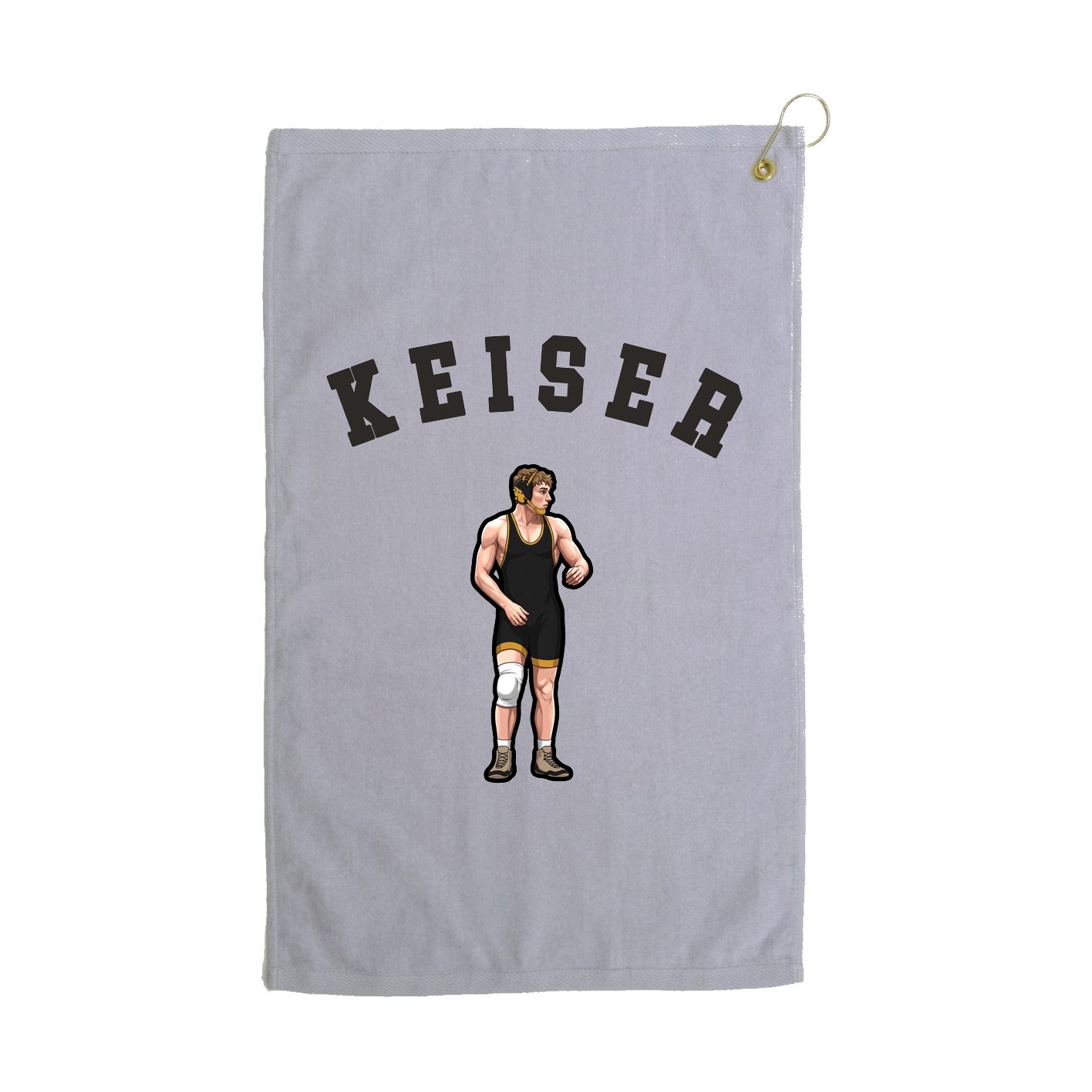 Golf Towel — Shirsey Arch in Grey