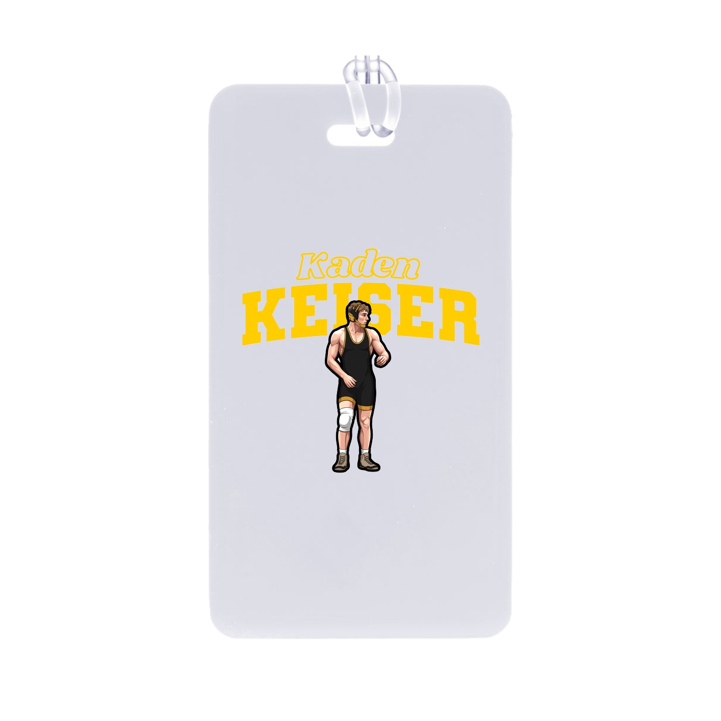 Bag Tag — Name Arch in Classic