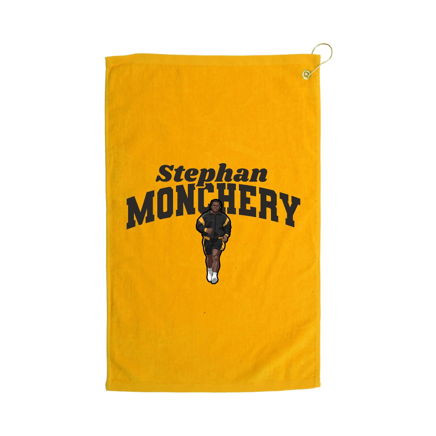 Golf Towel — Signature Arch in Gold
