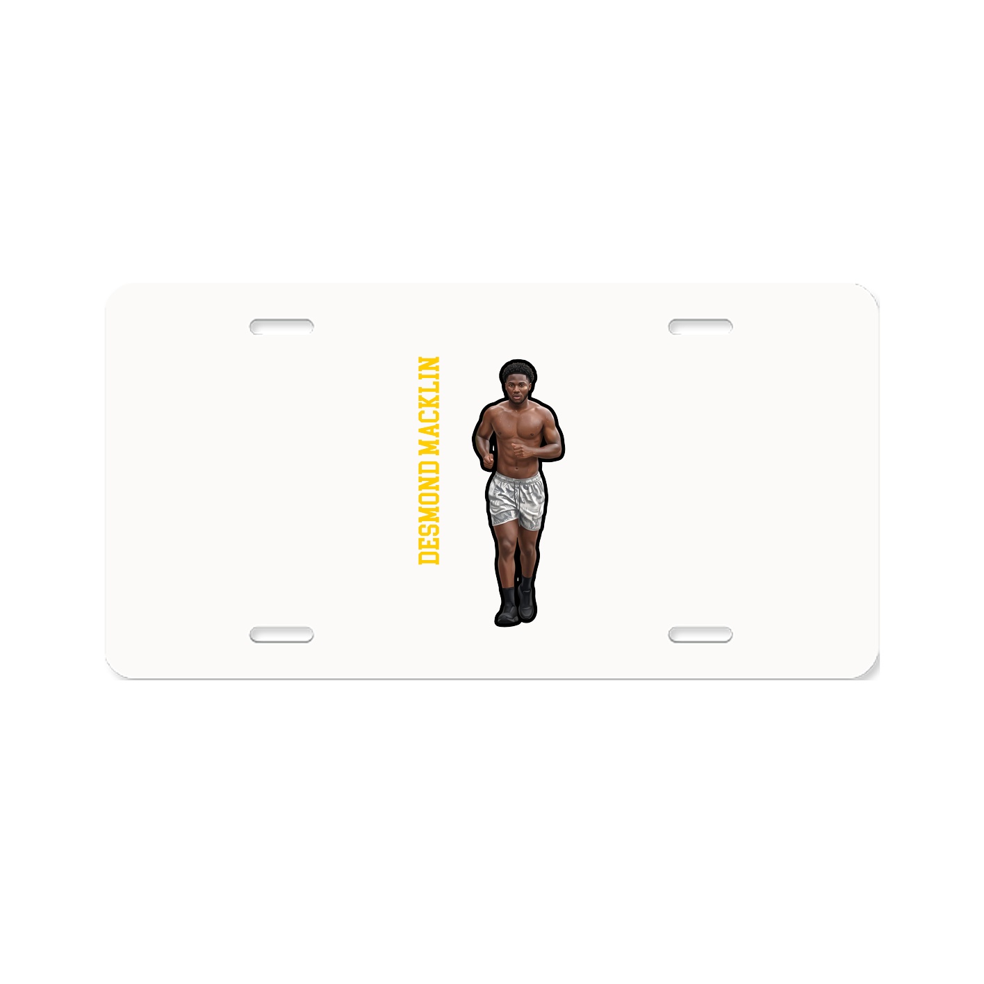 Aluminum License Plate