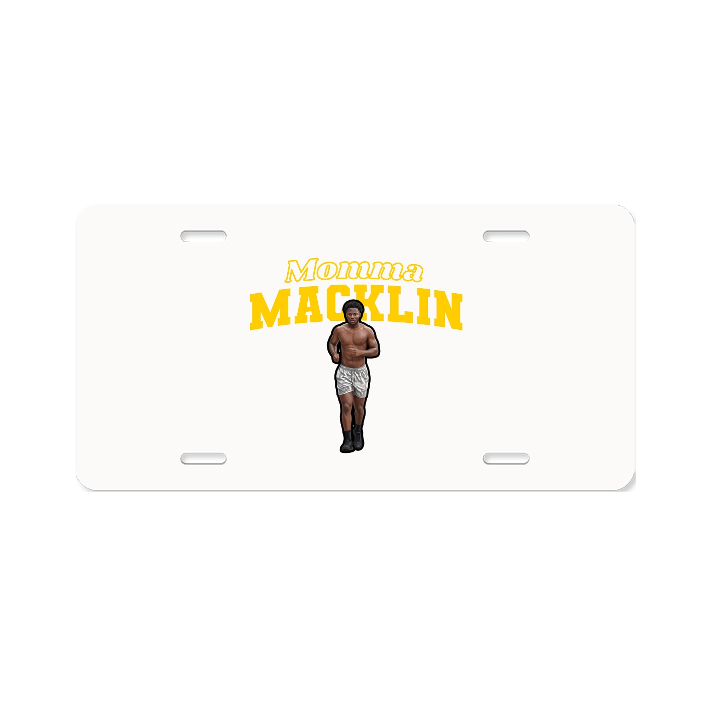 License Plate — Mothers Day Block in Classic