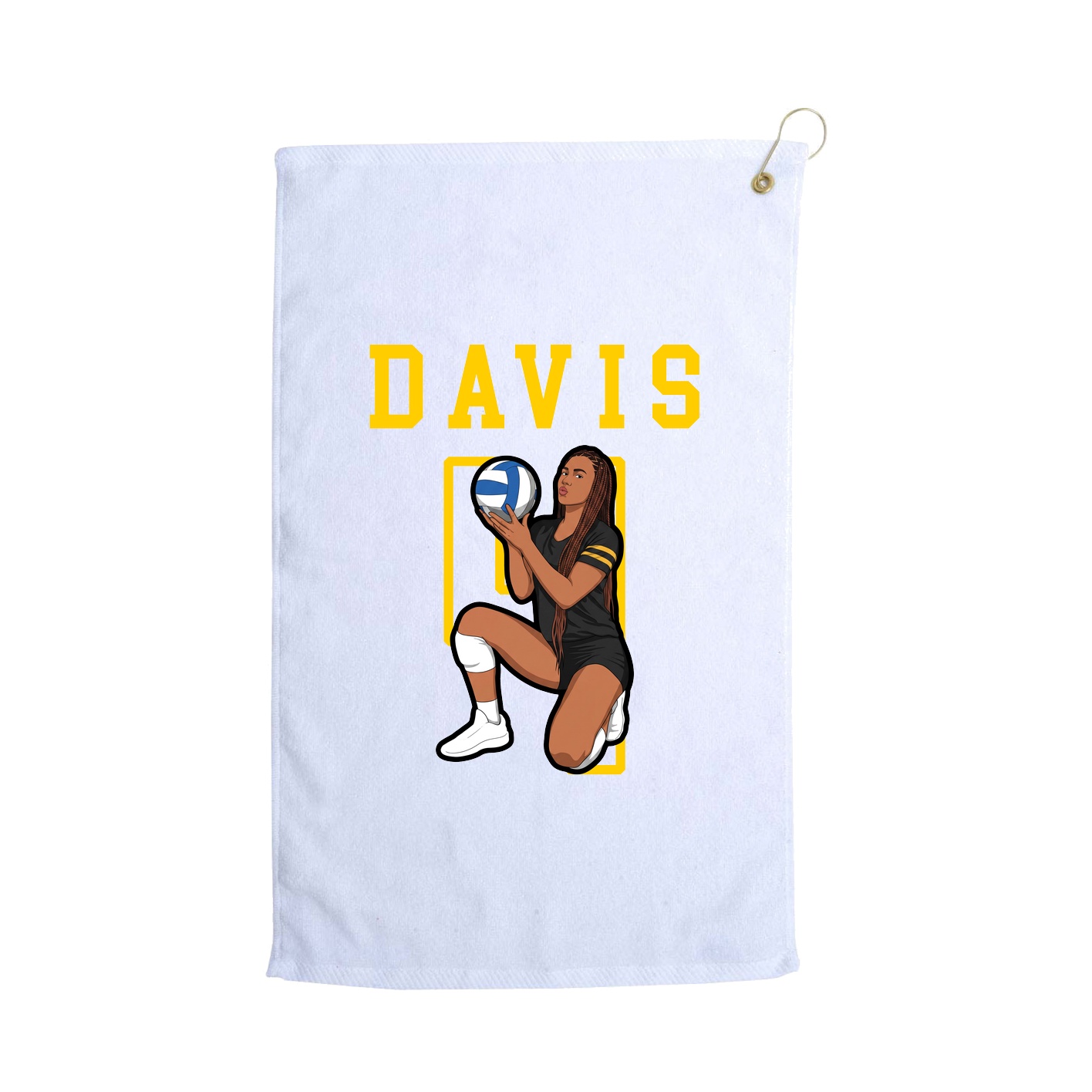 Golf Towel — Shirsey in White