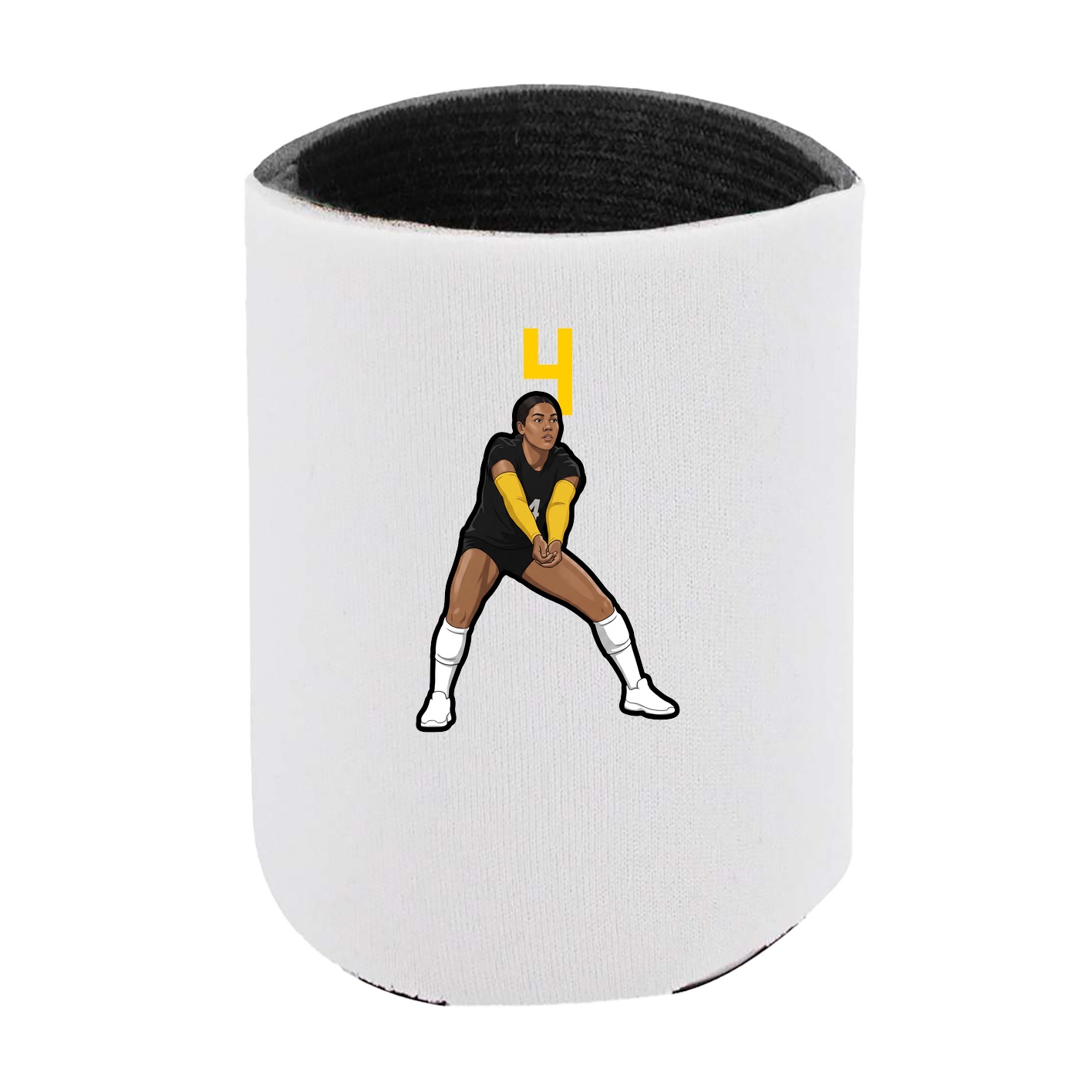 Can Holder — Number Top in White