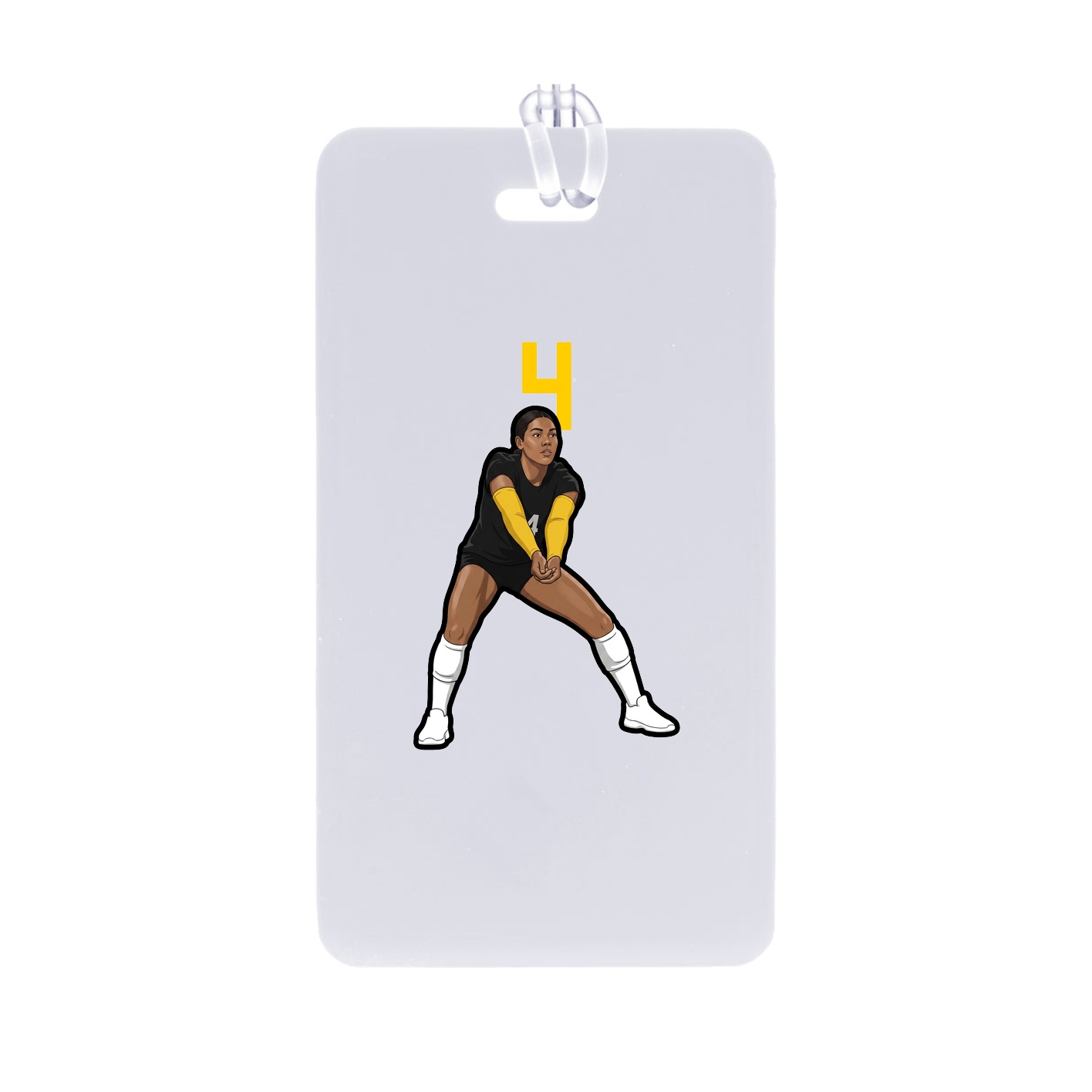 Bag Tag — Number Top in Classic