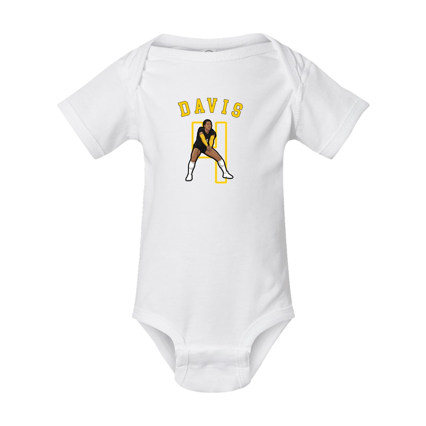 Baby Onesie — Shirsey Arch in White
