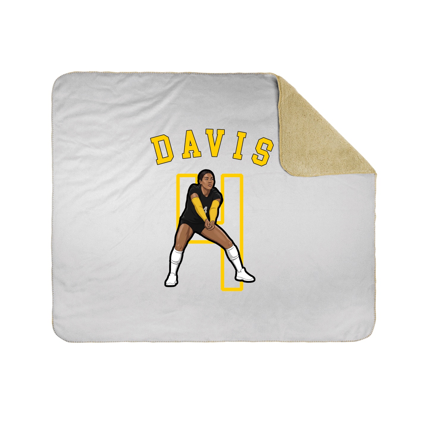 Throw Blanket — Shirsey Arch in White
