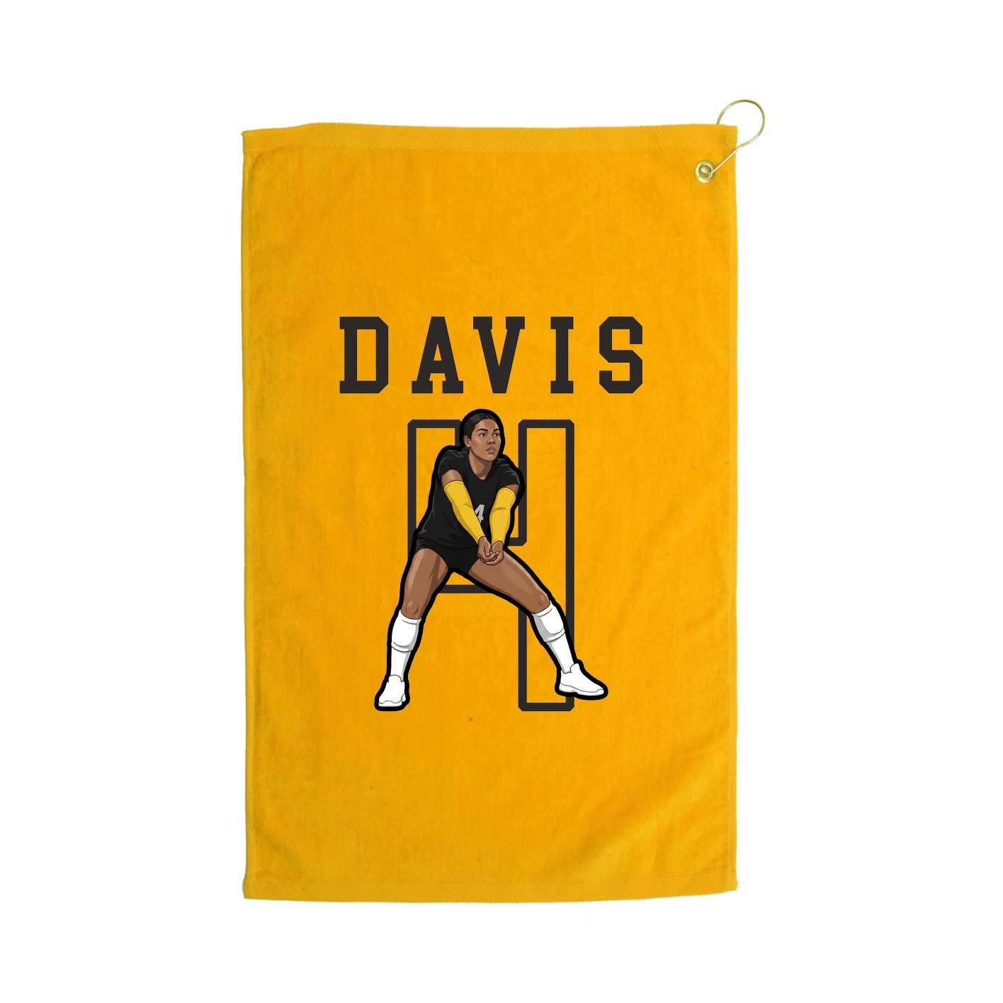 Golf Towel — Shirsey in Gold
