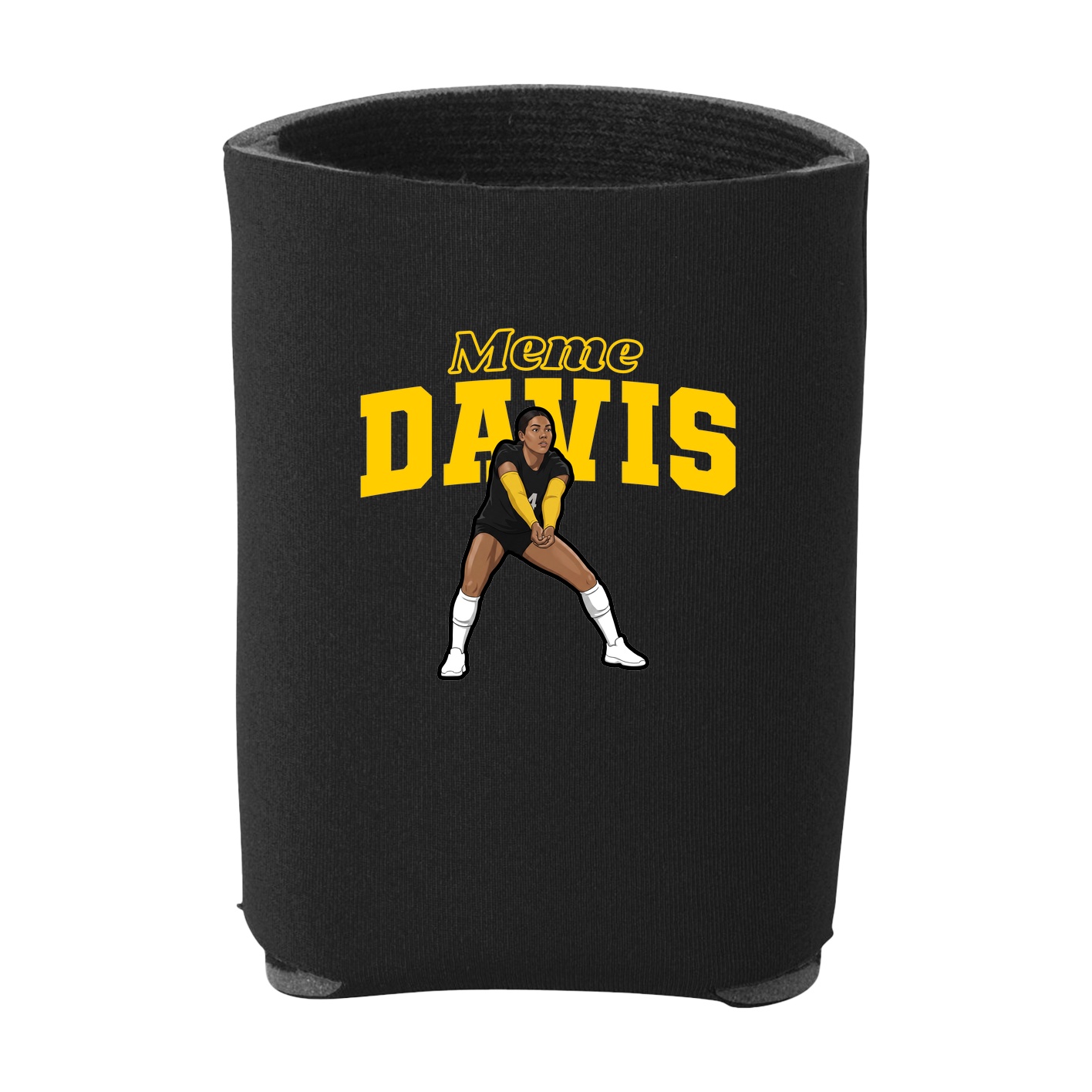 Can Holder — Name Arch in Black