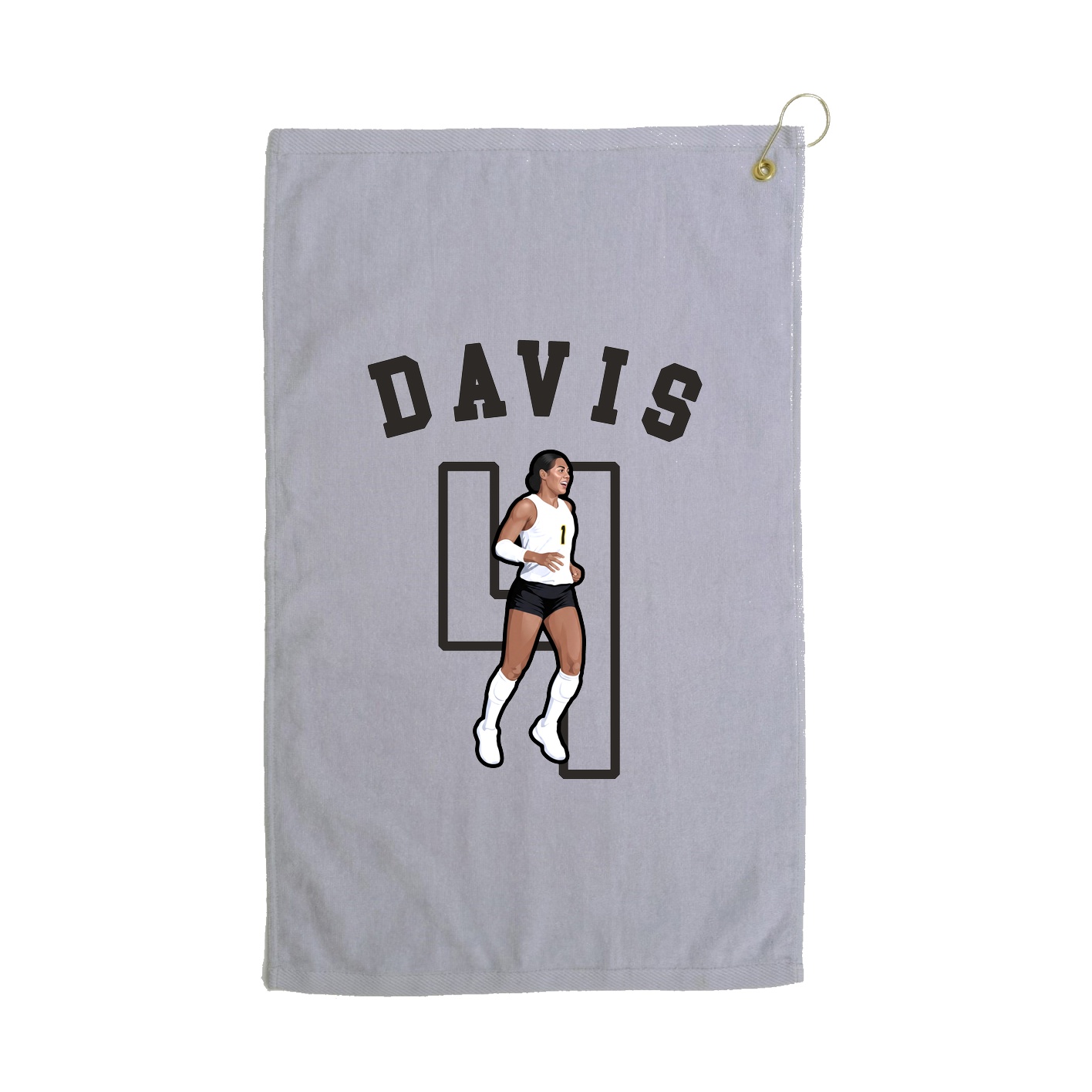 Golf Towel — Shirsey Arch in Grey