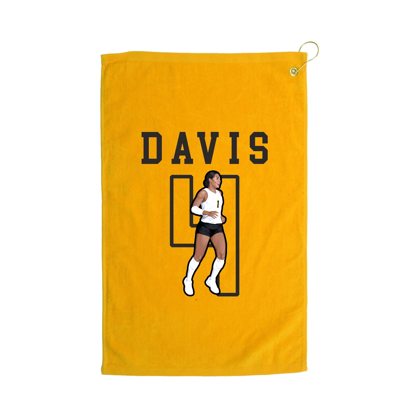 Golf Towel — Shirsey in Gold