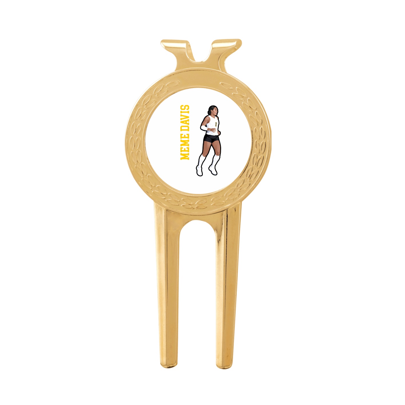 Divot Tool with Ball Marker — Name Vertical in Classic