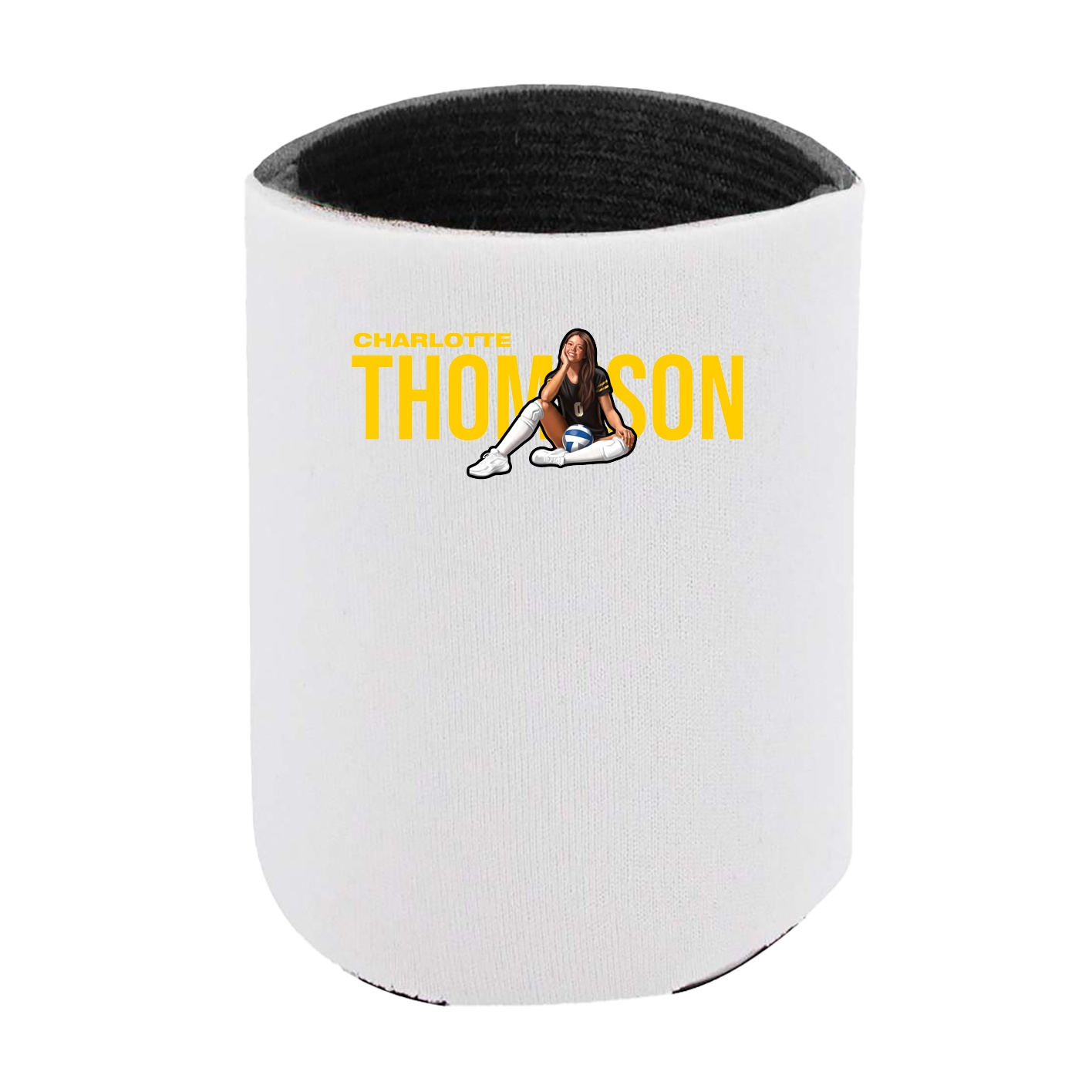 Can Holder — Player Name in White