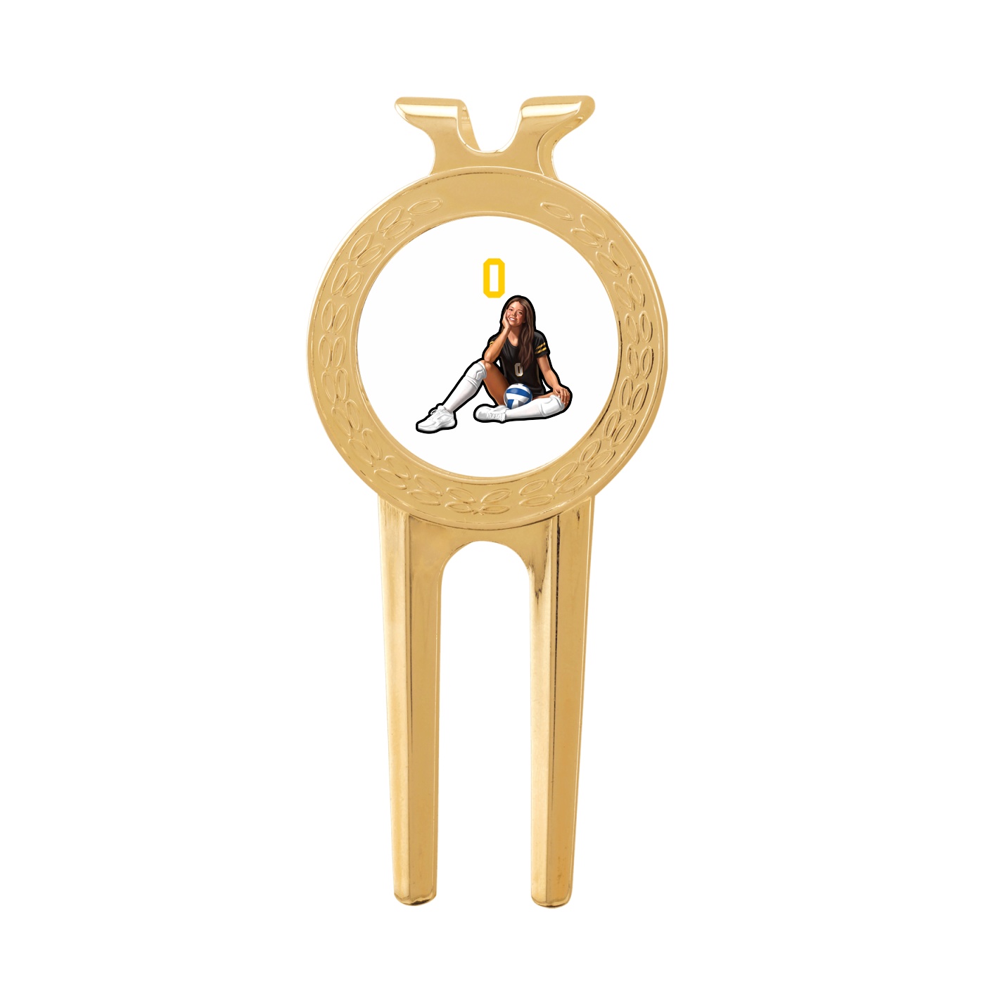 Divot Tool with Ball Marker — Number Top in Classic