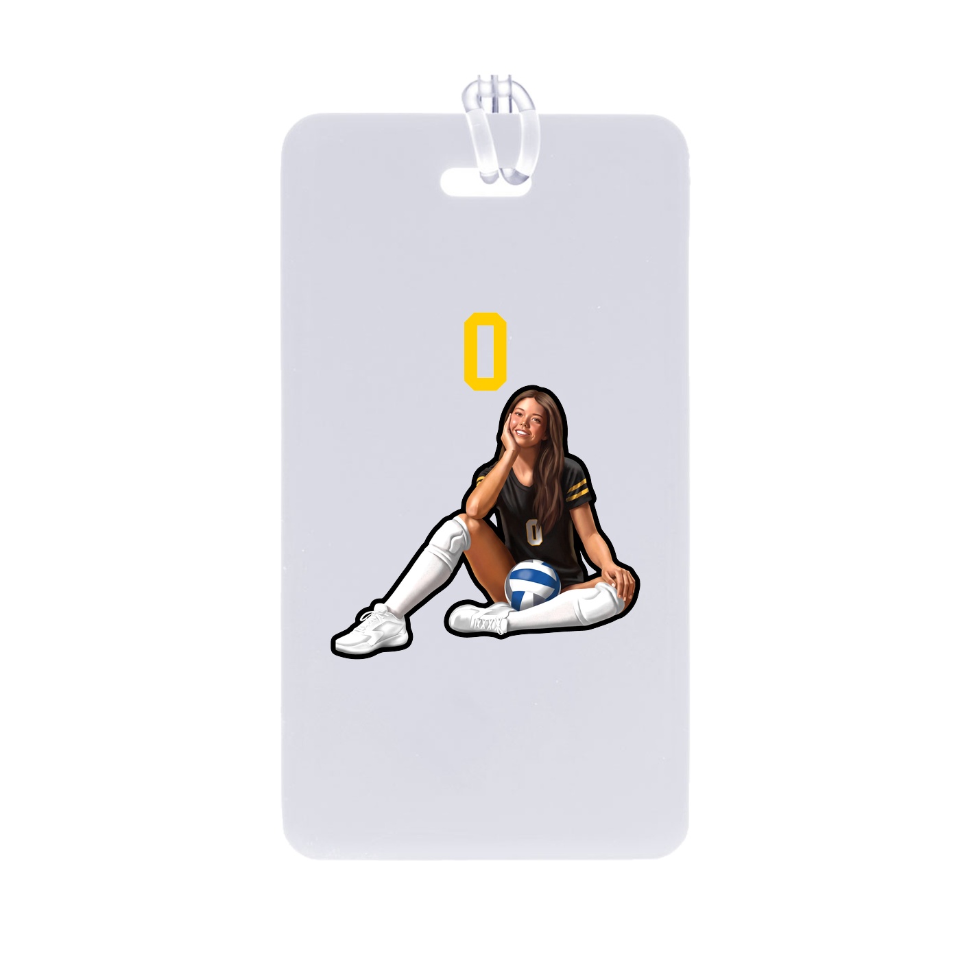 Bag Tag — Number Top in Classic