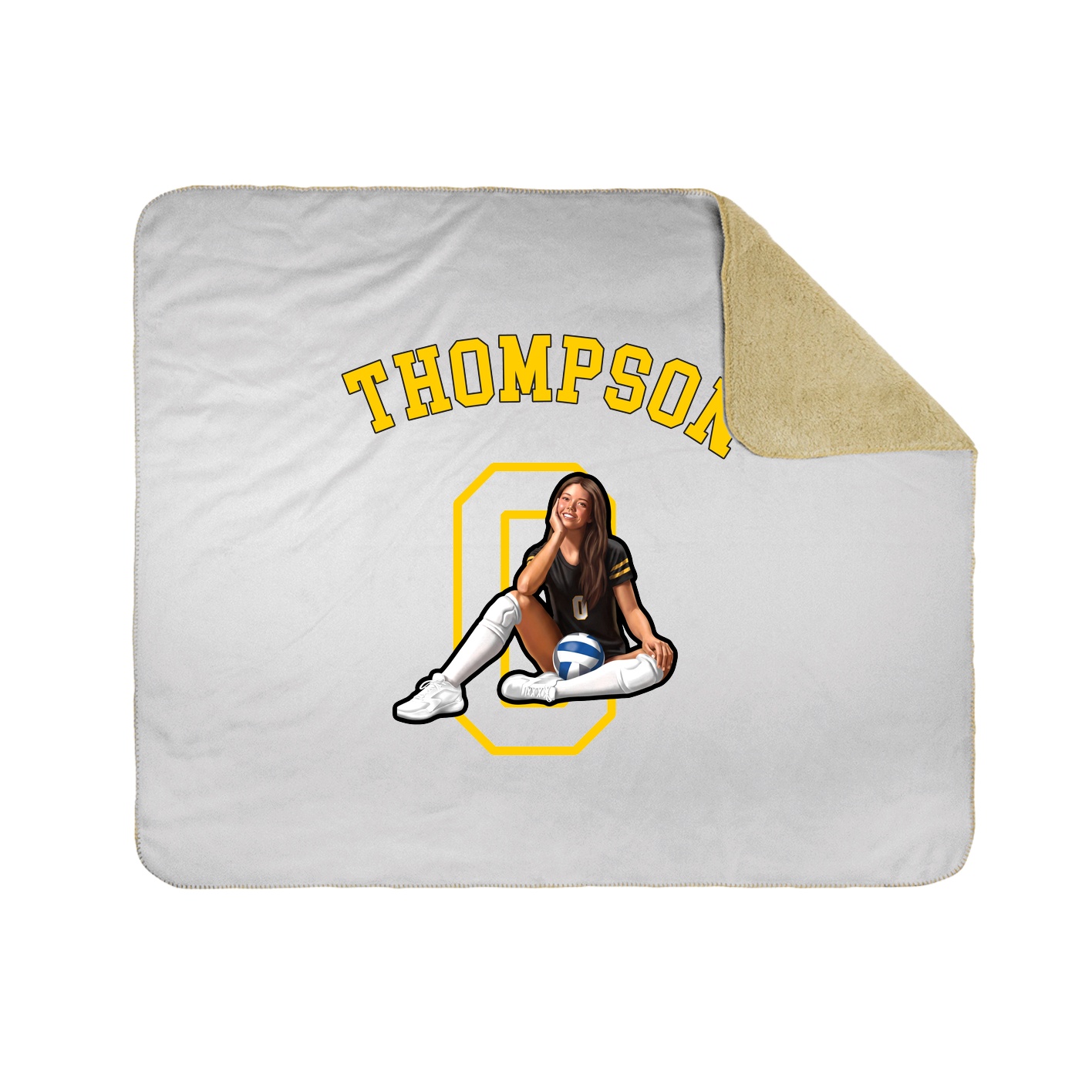 Throw Blanket — Shirsey Arch in White