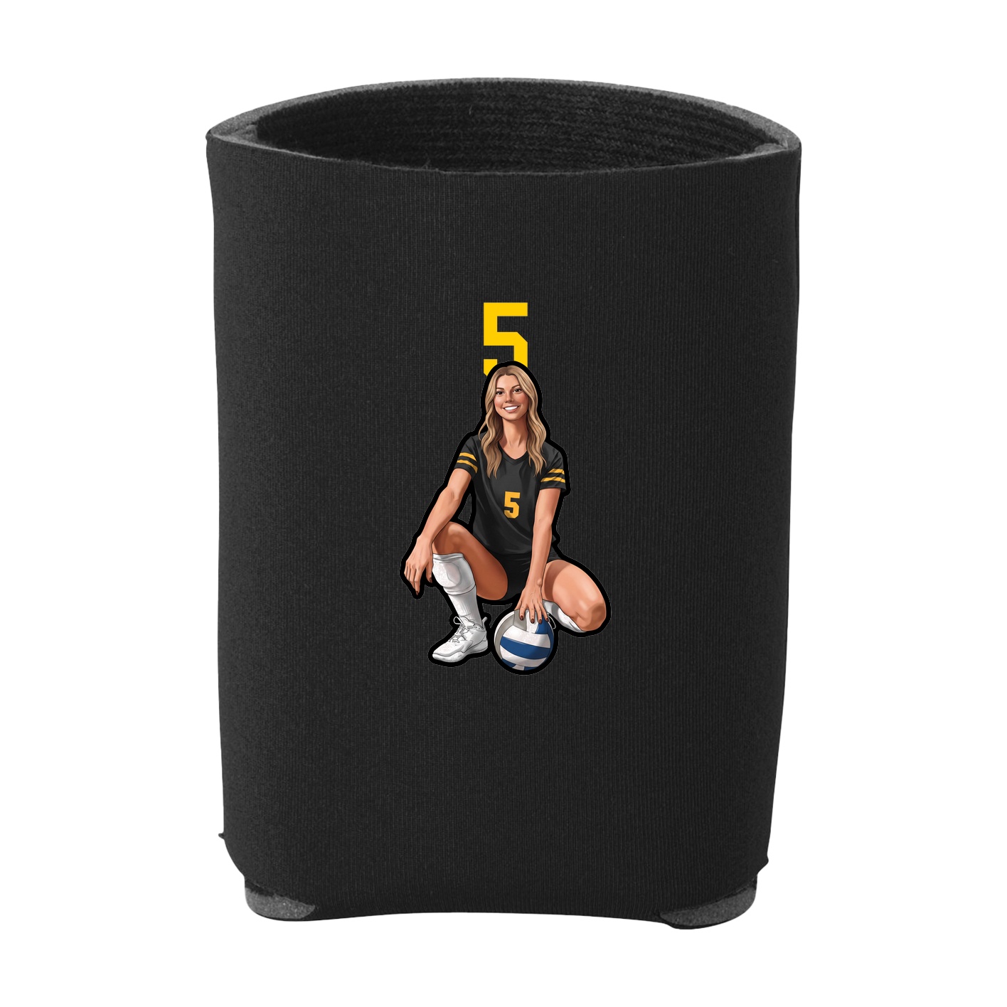 Can Holder — Number Top in Black