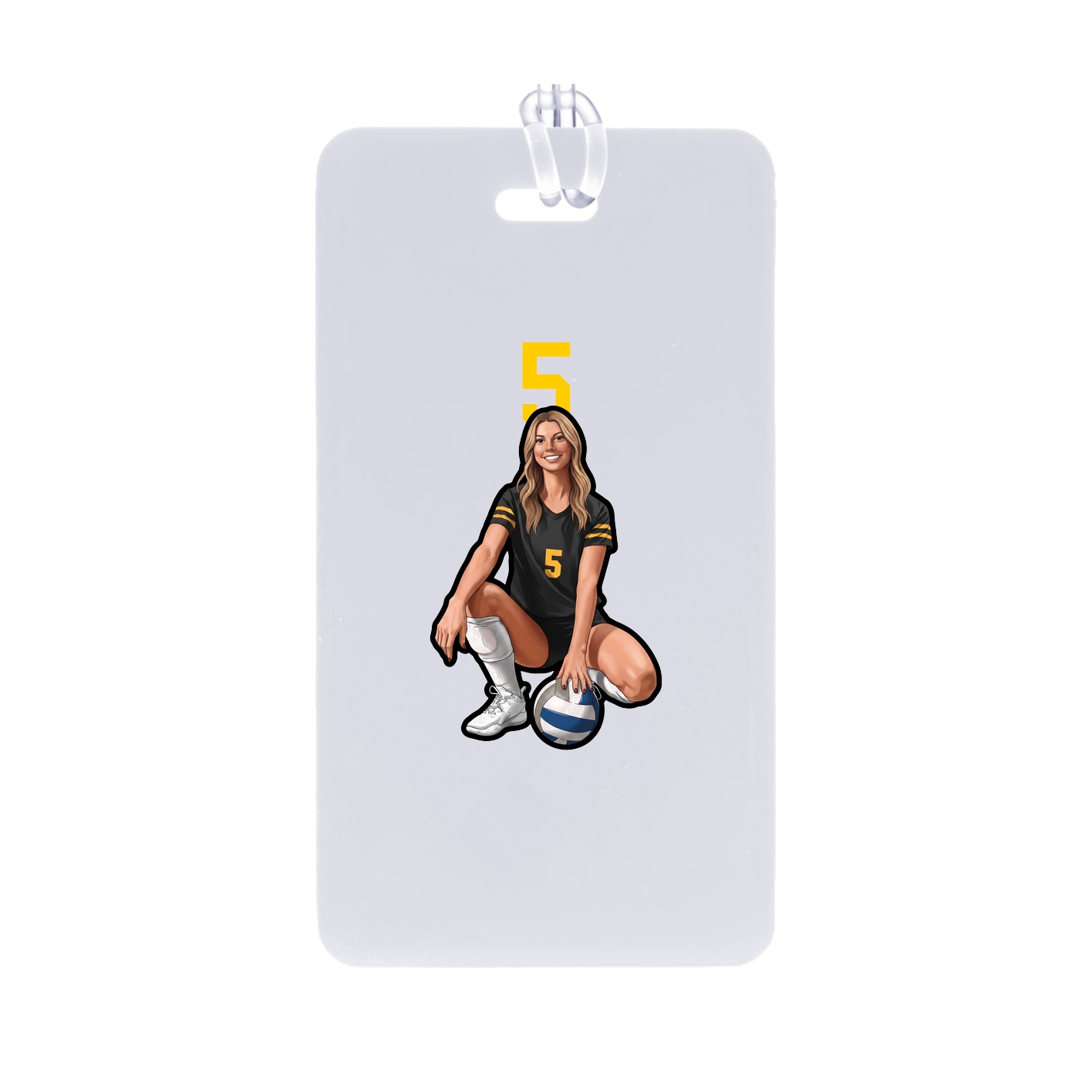 Bag Tag — Number Top in Classic