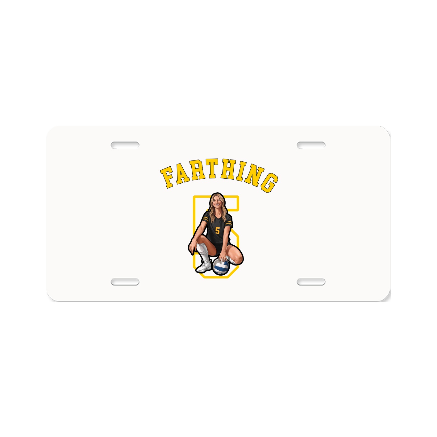 License Plate — Shirsey Arch in Classic