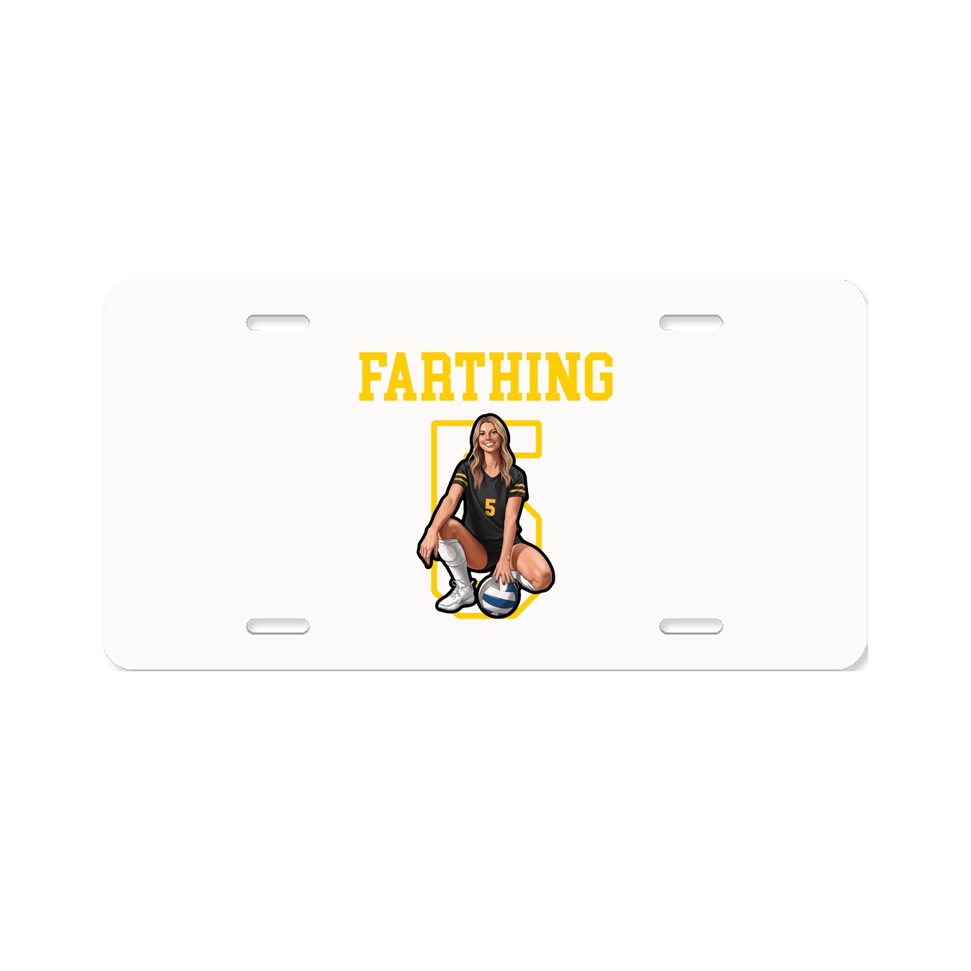 License Plate — Shirsey in Classic