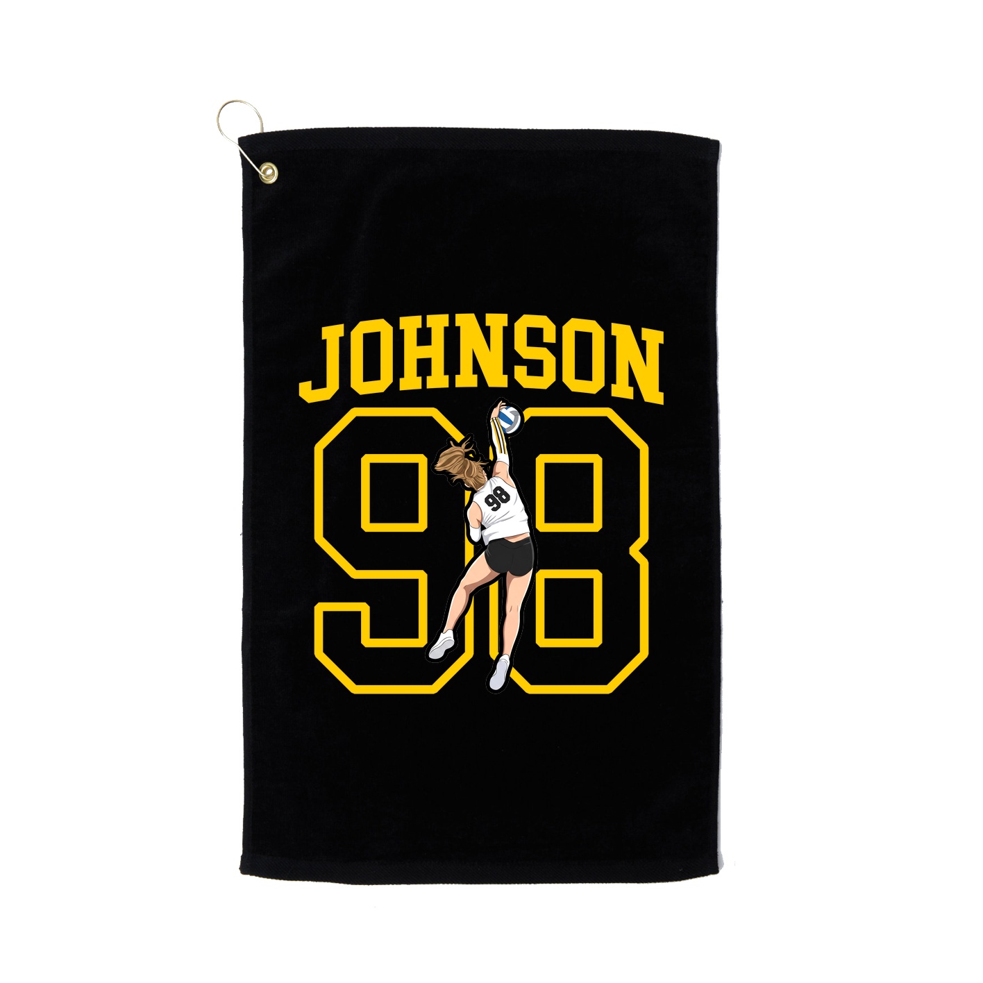 Golf Towel — Shirsey in Black
