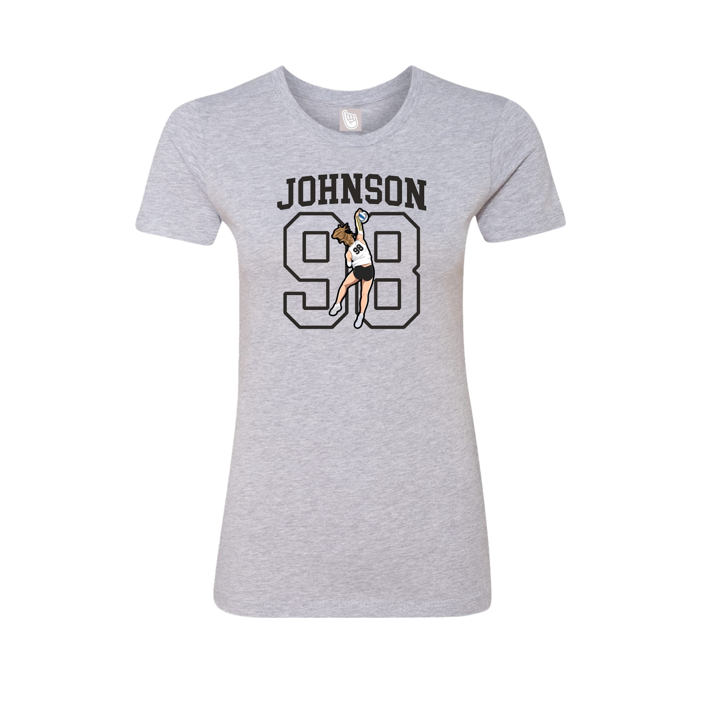 Womens Tee — Shirsey in Grey