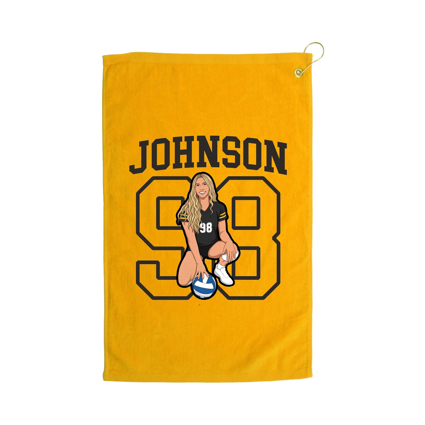 Terry Velour Golf Towel
