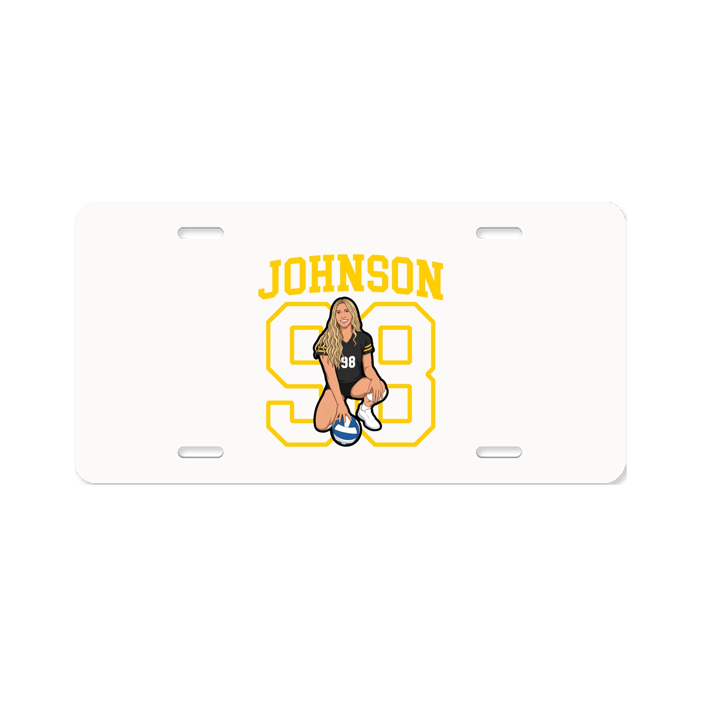 License Plate — Shirsey in Classic